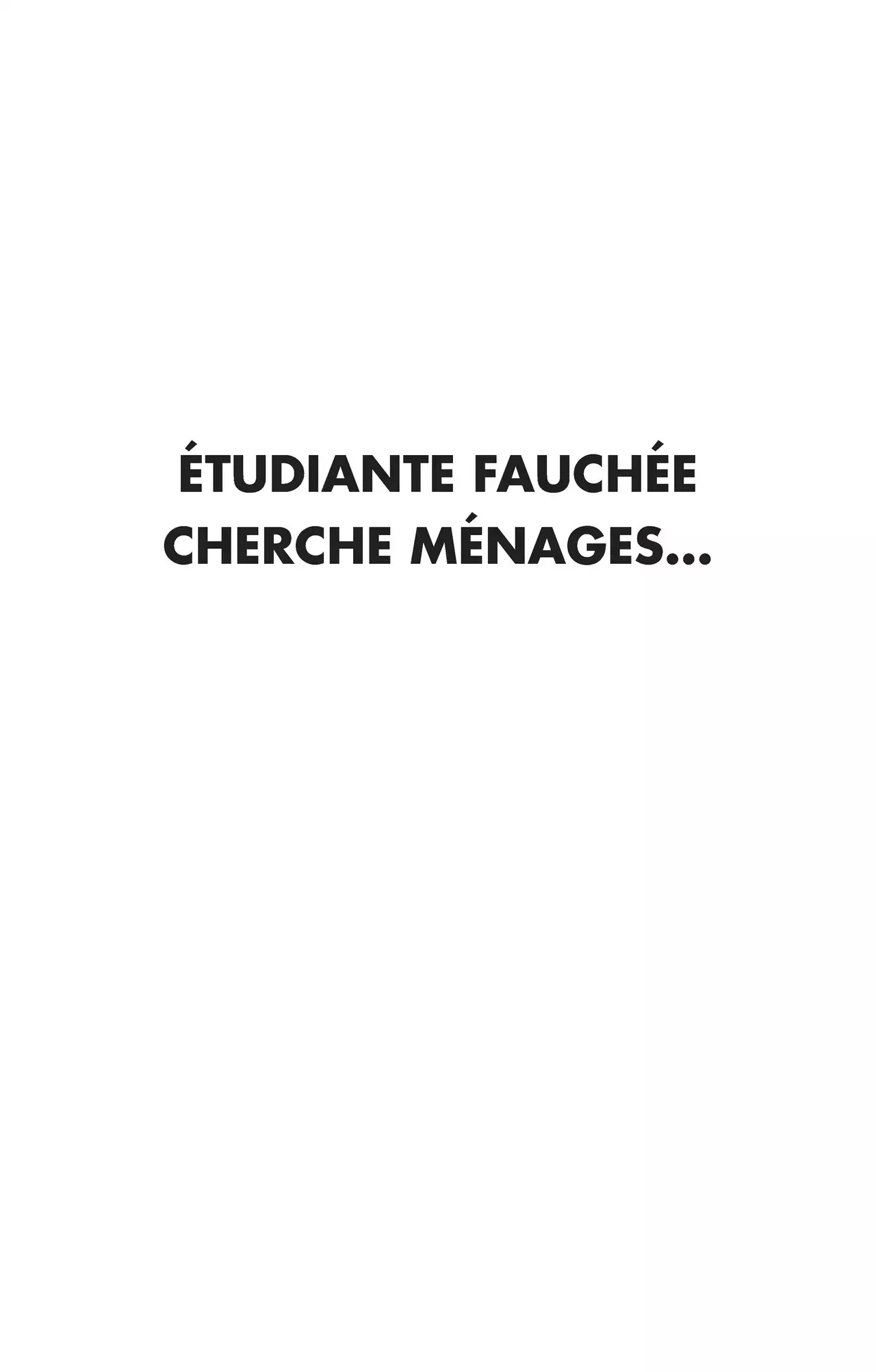 Étudiante fauchée cherche ménages numero d'image 1