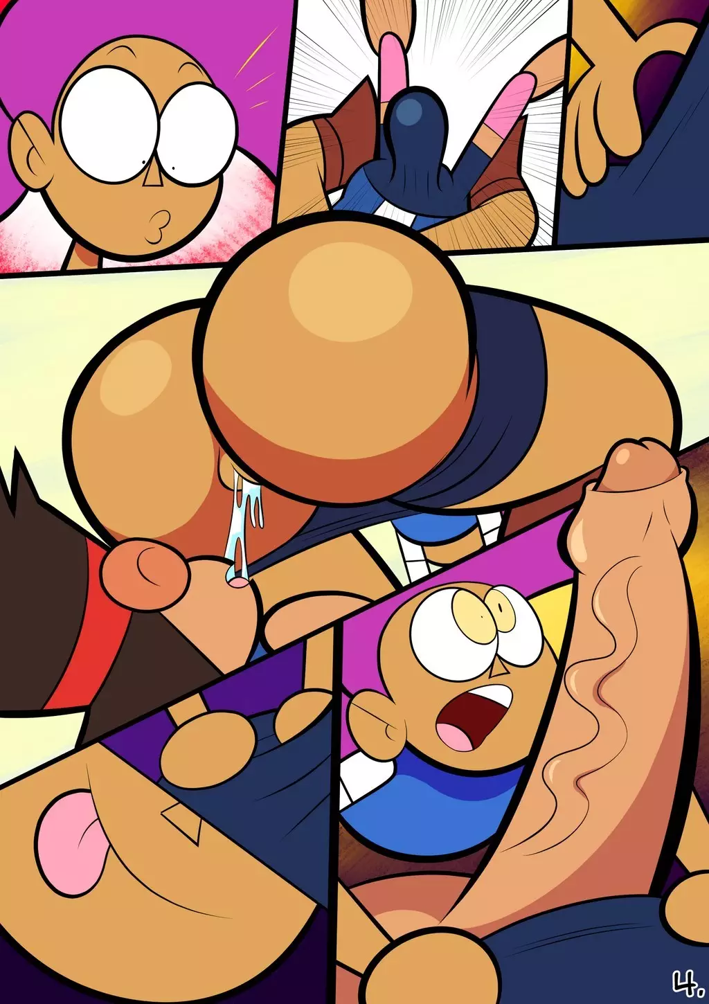 OK K.O xxx Ko y Enid follando en Let’s Be Heroes Porno