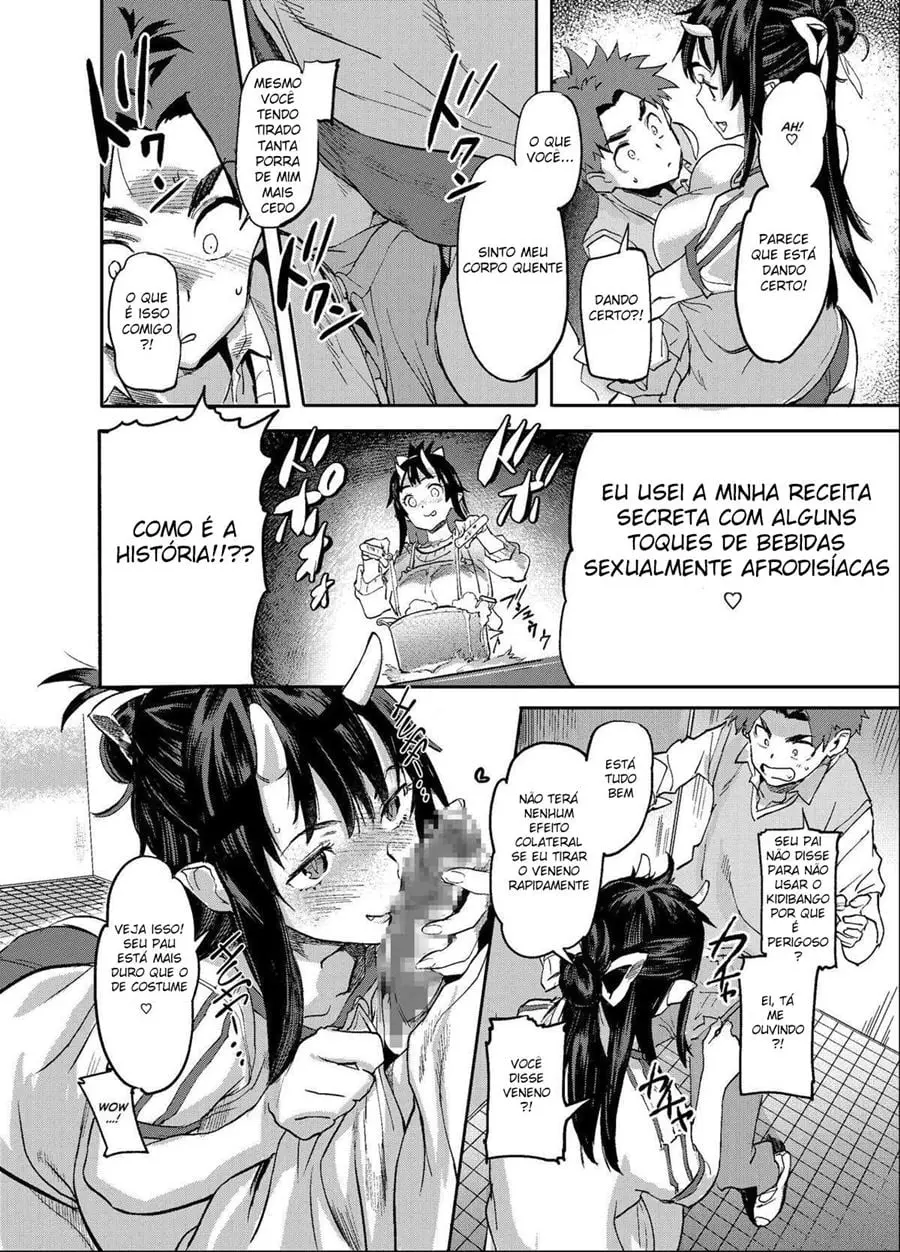 Hentai de saia levando uma surra de pica dura e grossa