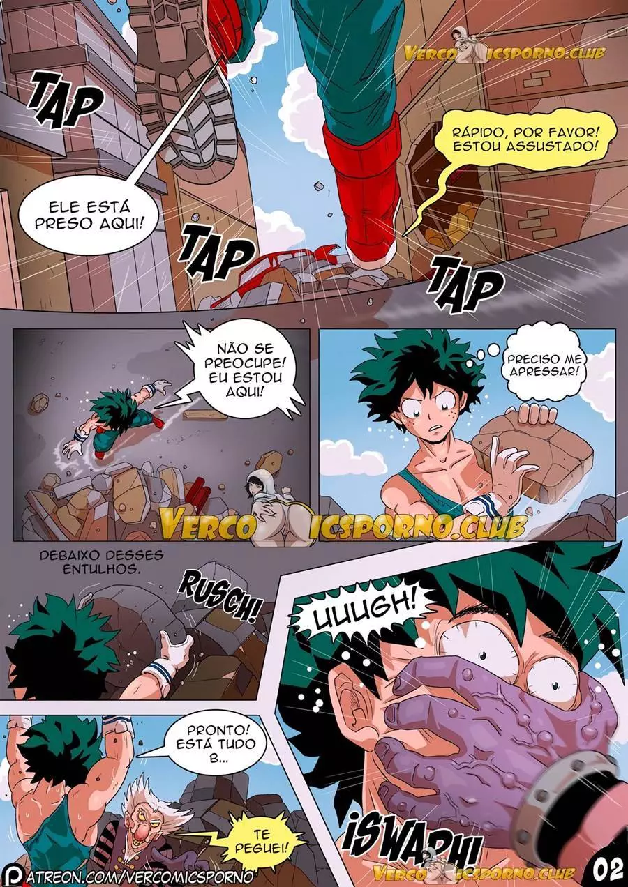 Boku no Hero Academia anal com uma ninfeta deliciosa