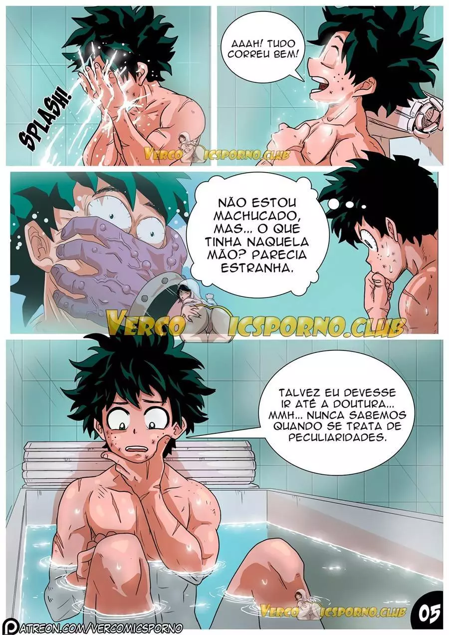 Boku no Hero Academia anal com uma ninfeta deliciosa