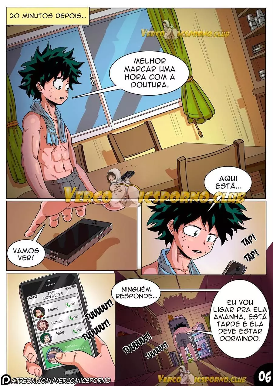 Boku no Hero Academia anal com uma ninfeta deliciosa