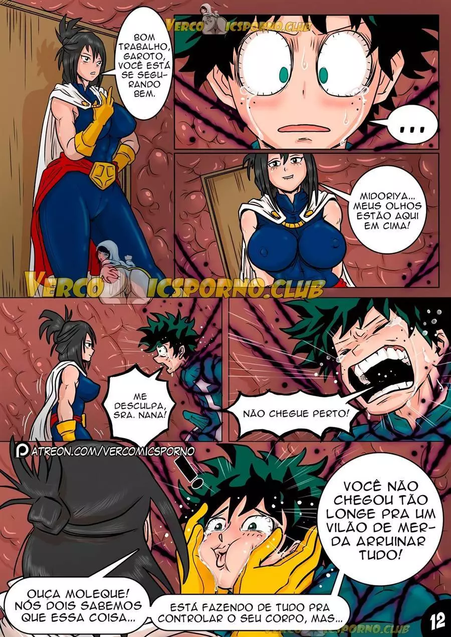 Boku no Hero Academia anal com uma ninfeta deliciosa