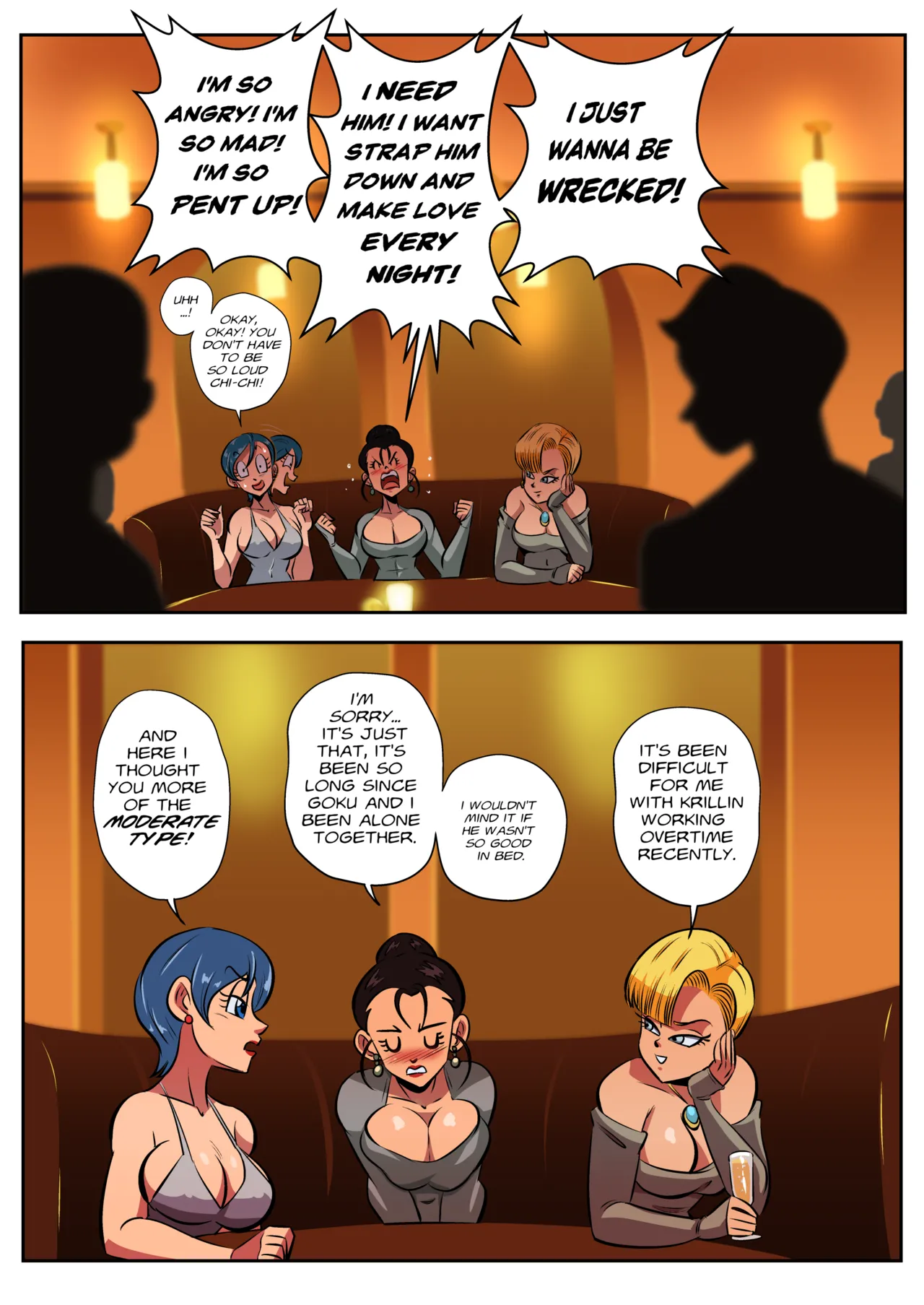 Girls Night Out in Dragon Ball Super – FreeComix Fun