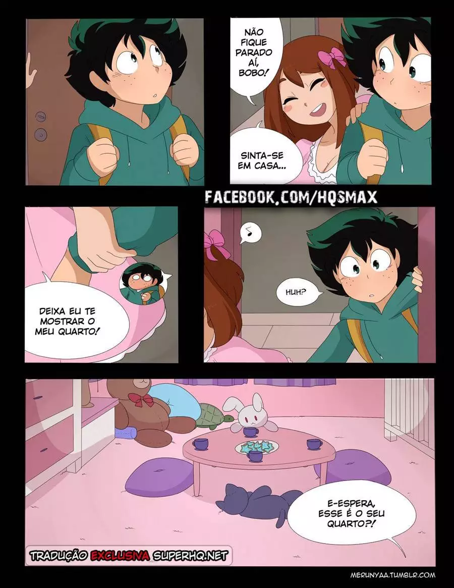 Fodendo com a ninfeta do boku no hero academia