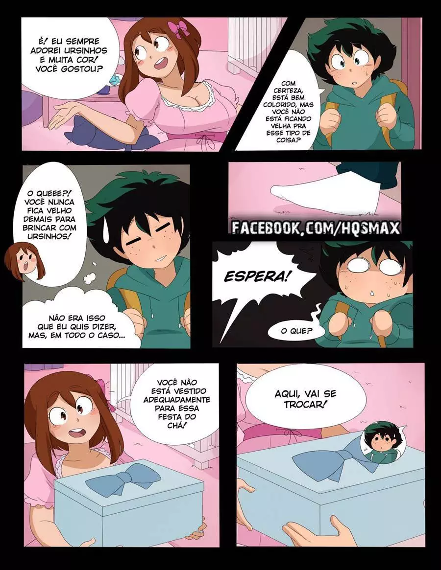 Fodendo com a ninfeta do boku no hero academia