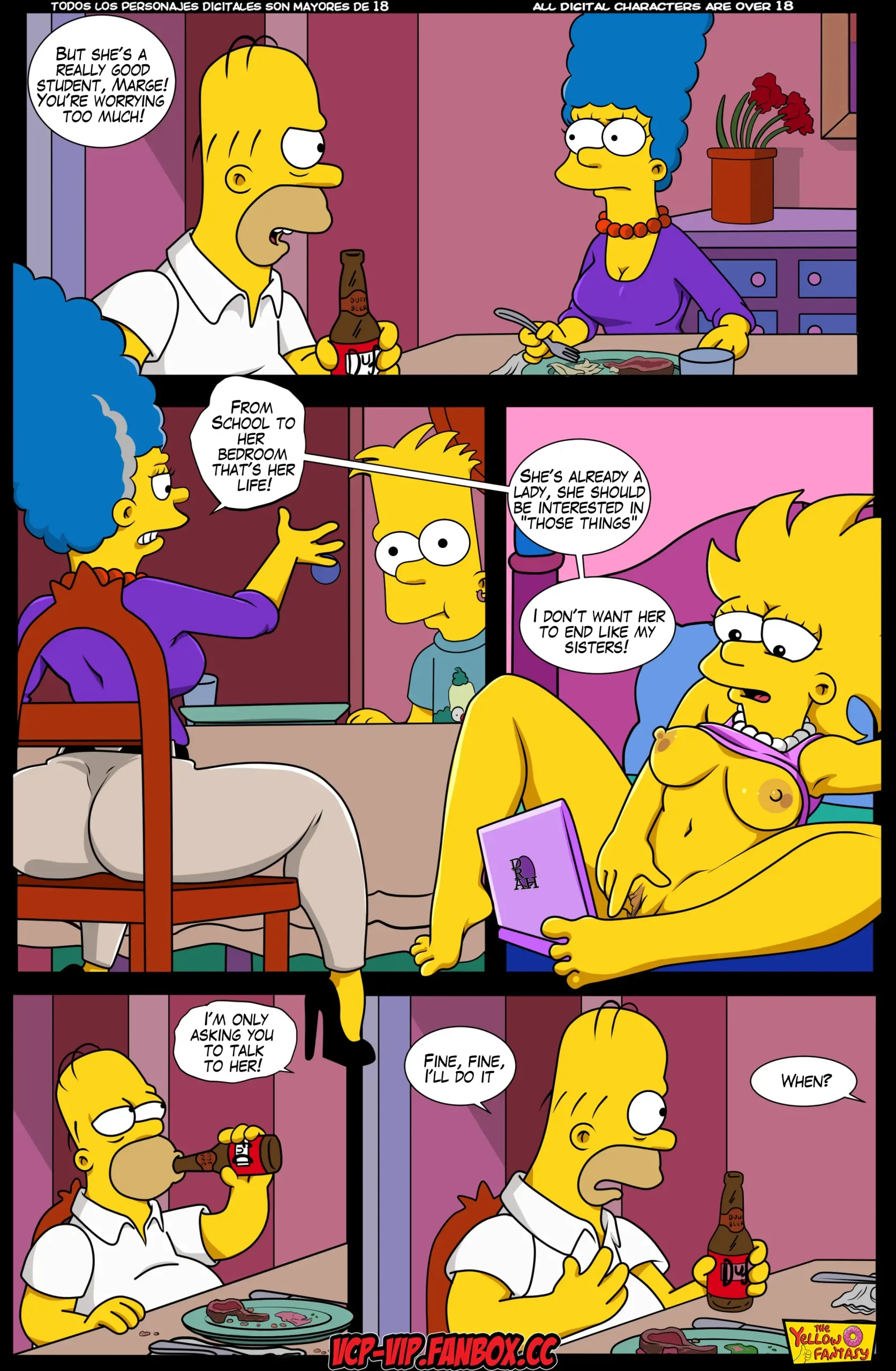 The Yellow Fantasy: Affinity – Simpsons [IToonEAXXX]