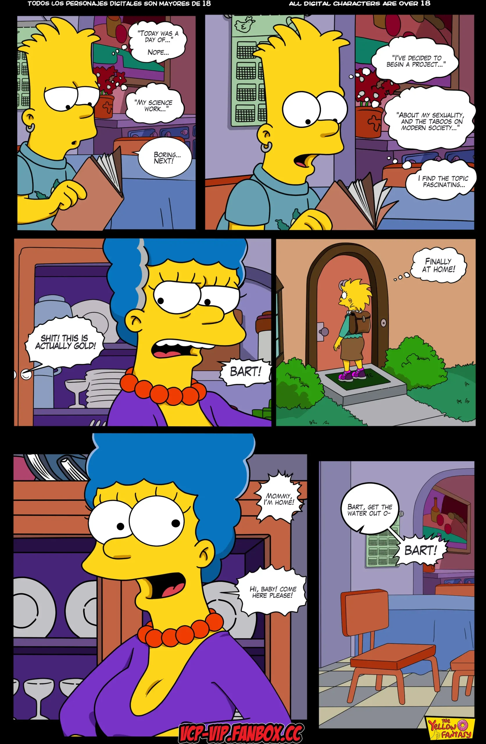 The Yellow Fantasy: Affinity – Simpsons [IToonEAXXX]