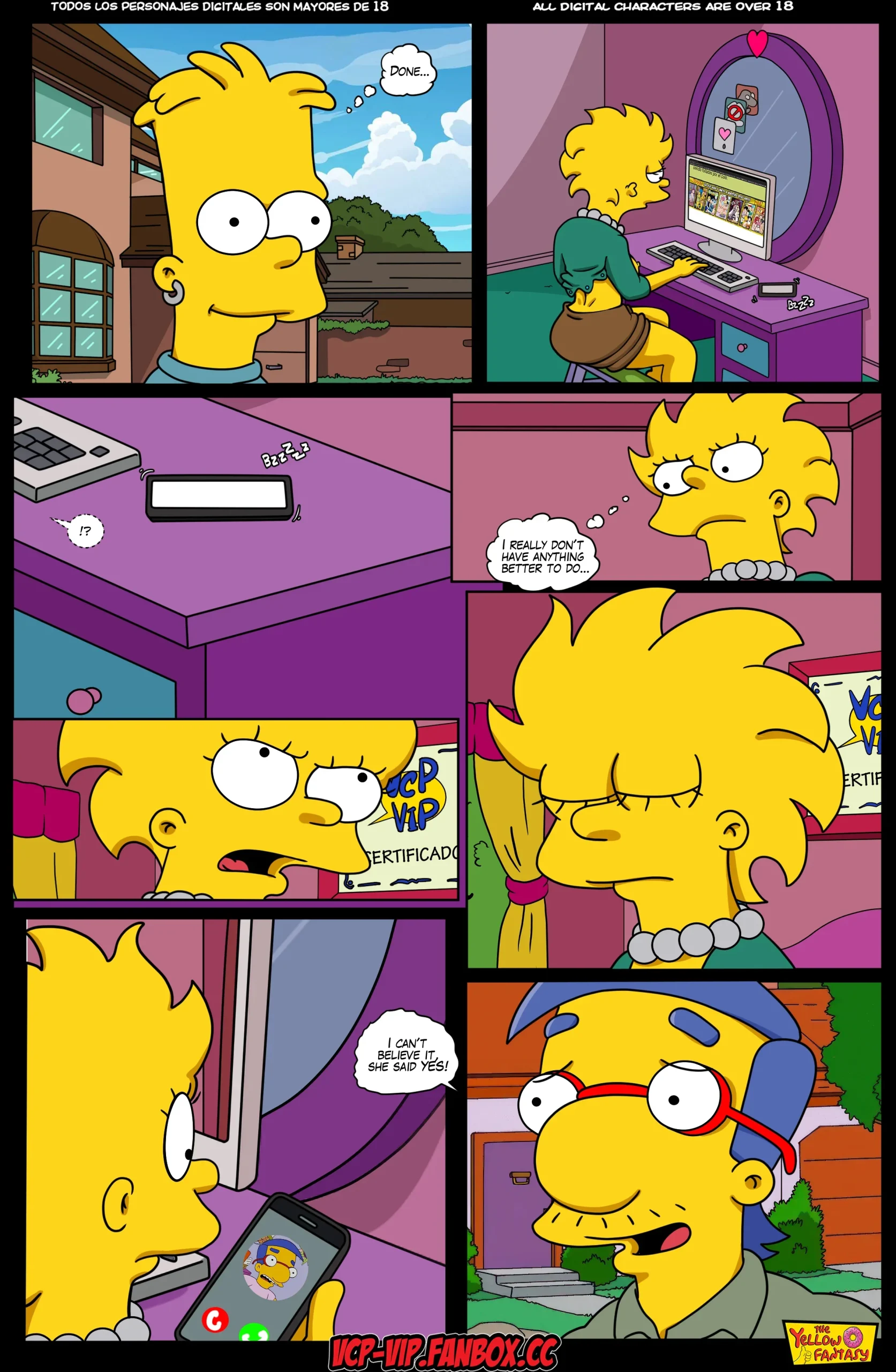 The Yellow Fantasy: Affinity – Simpsons [IToonEAXXX]