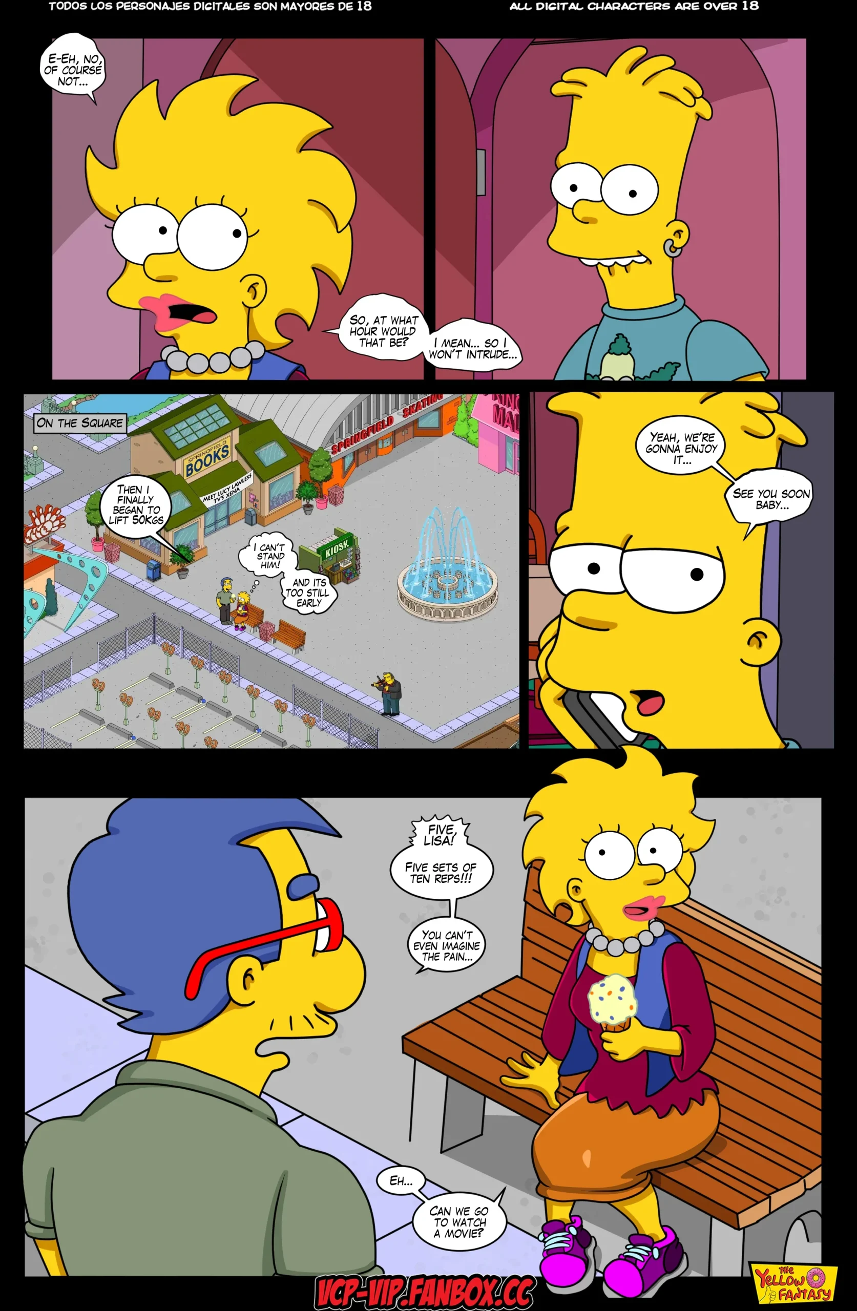 The Yellow Fantasy: Affinity – Simpsons [IToonEAXXX]