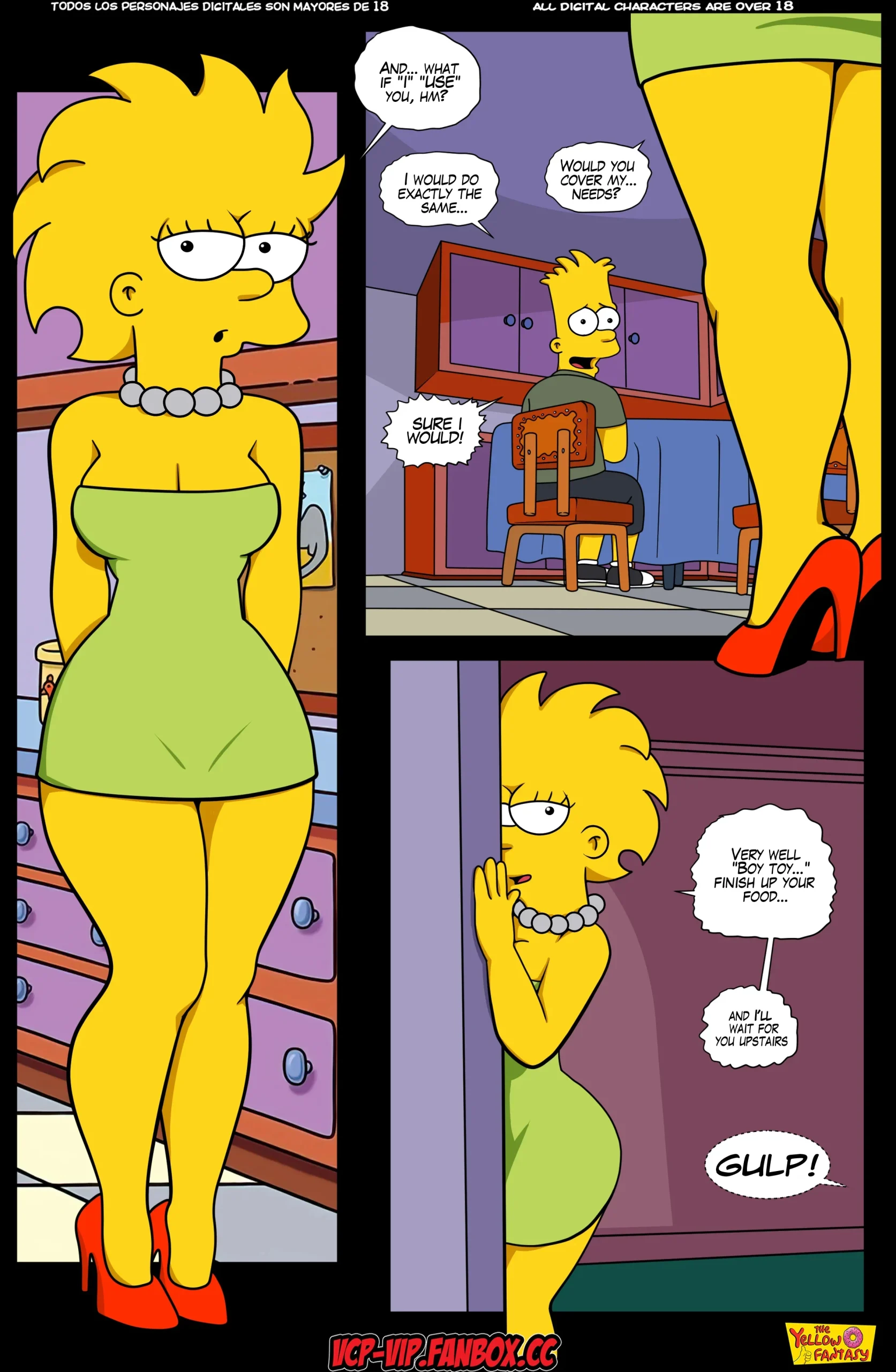 The Yellow Fantasy: Affinity – Simpsons [IToonEAXXX]