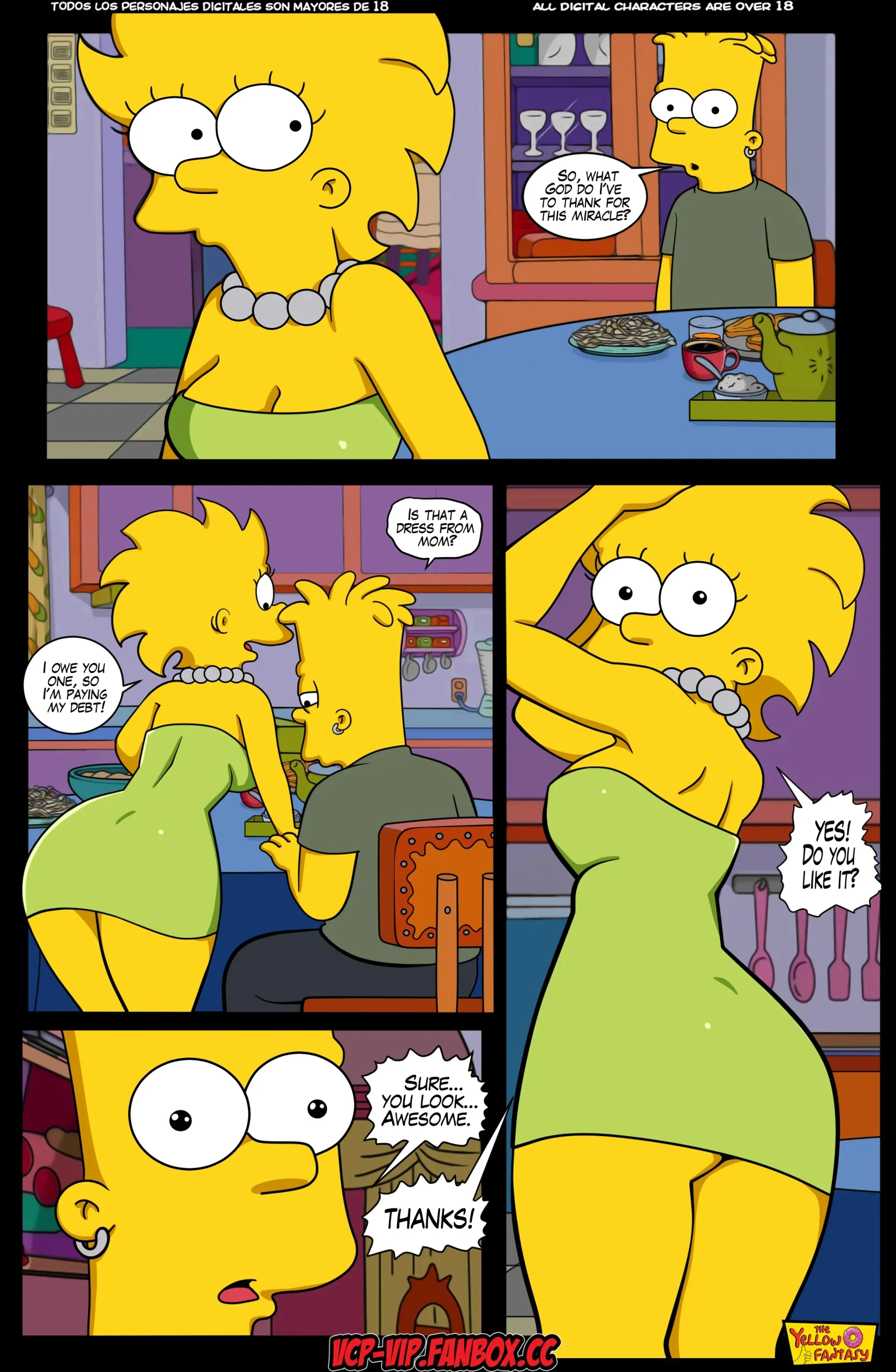 The Yellow Fantasy: Affinity – Simpsons [IToonEAXXX]