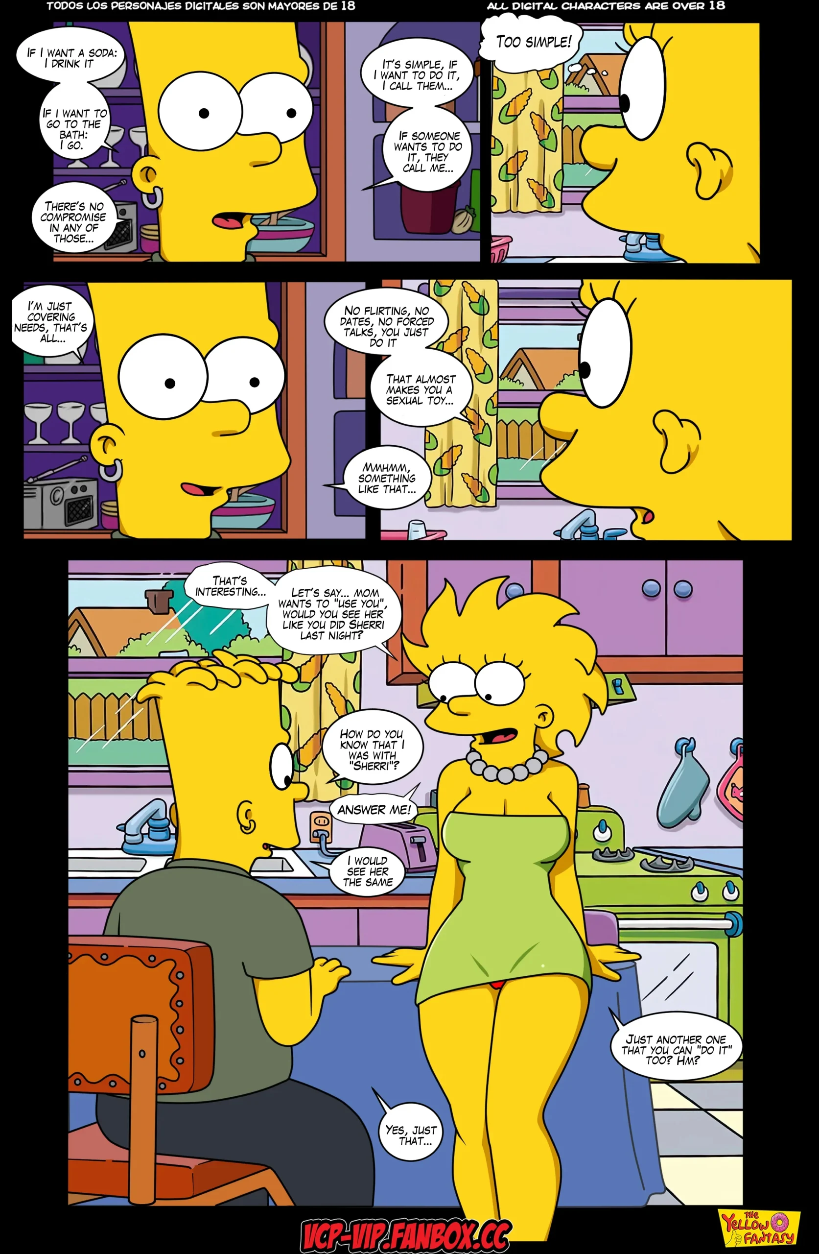 The Yellow Fantasy: Affinity – Simpsons [IToonEAXXX]