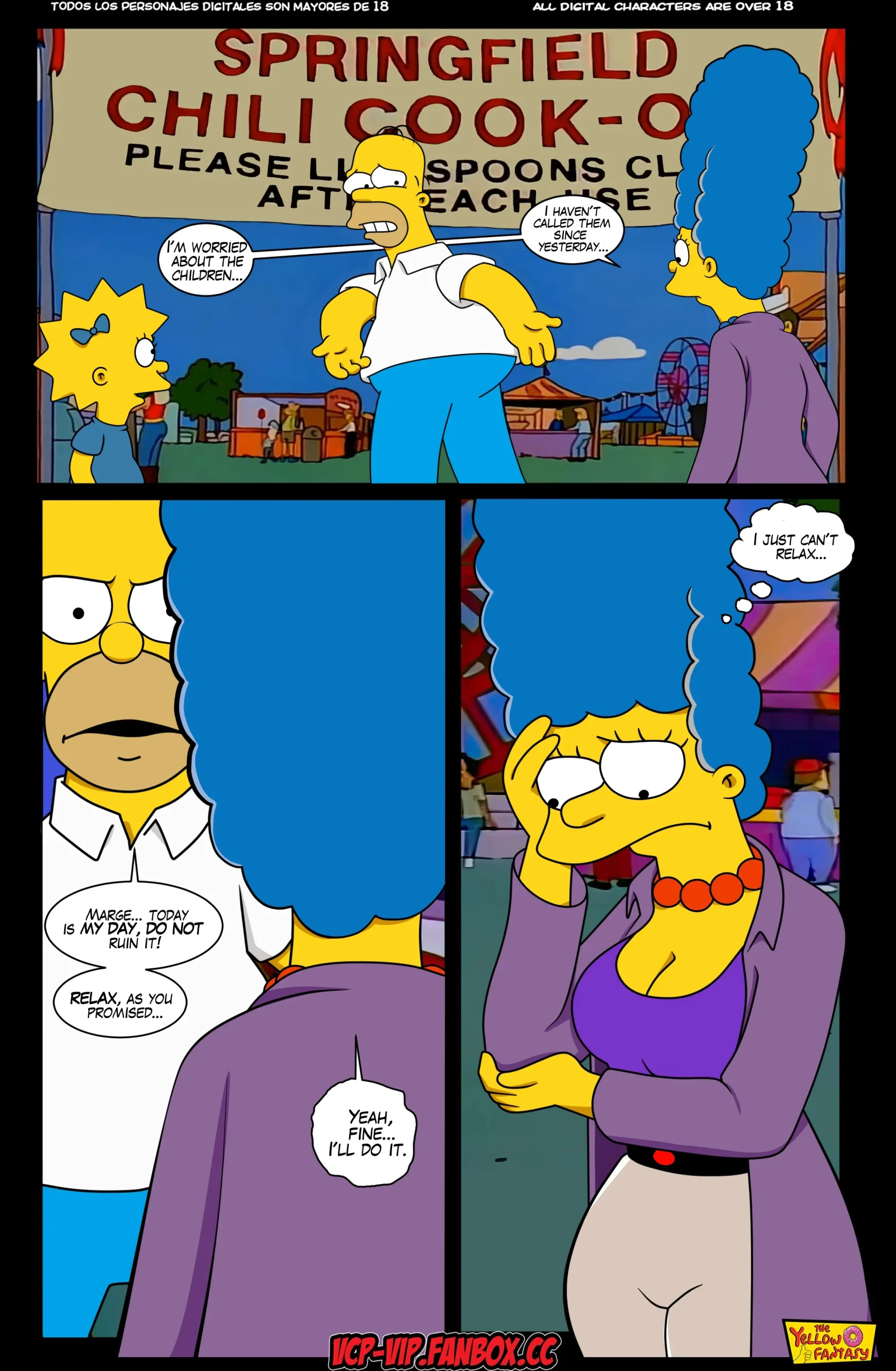 The Yellow Fantasy: Affinity – Simpsons [IToonEAXXX]