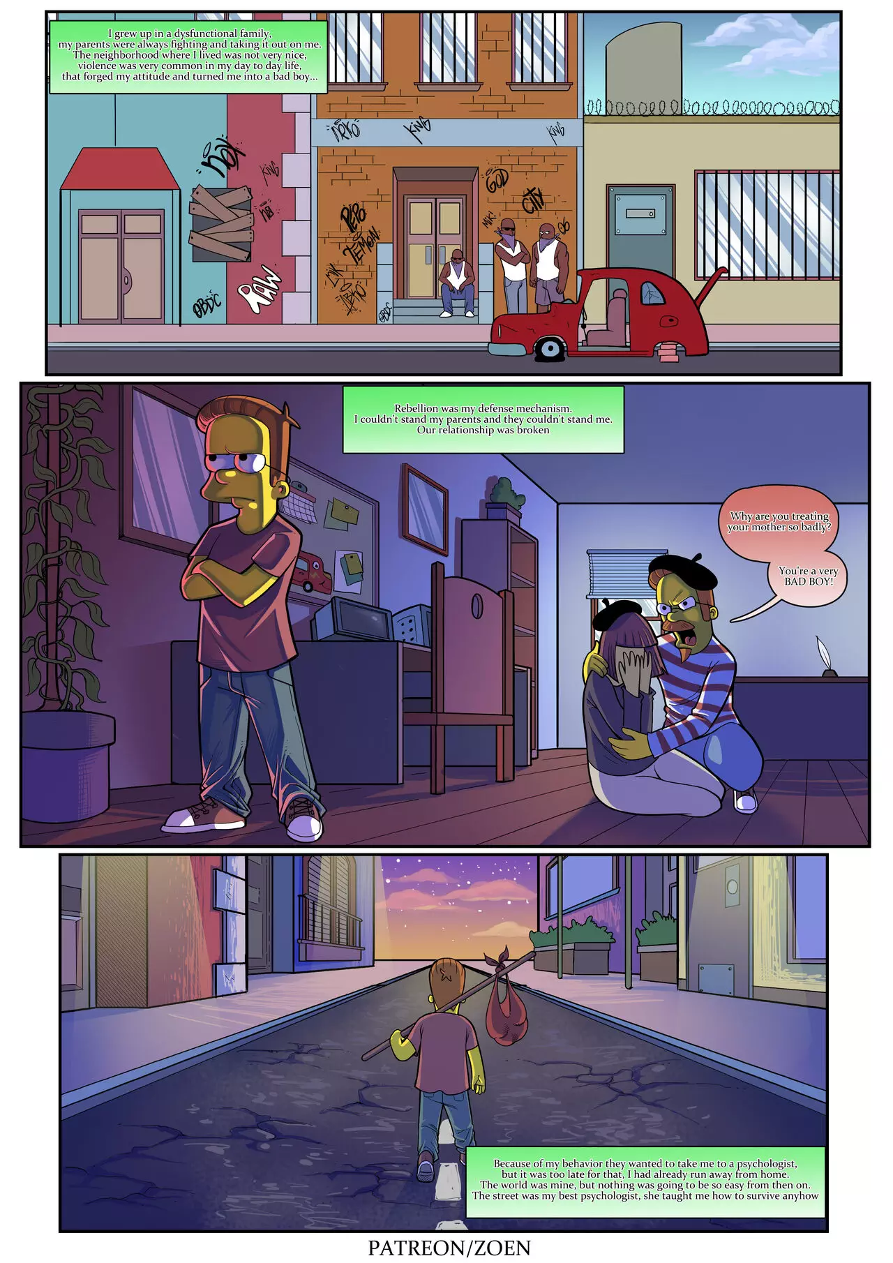 The Simpsons Bad Boy by Zoen – Read on Patreon