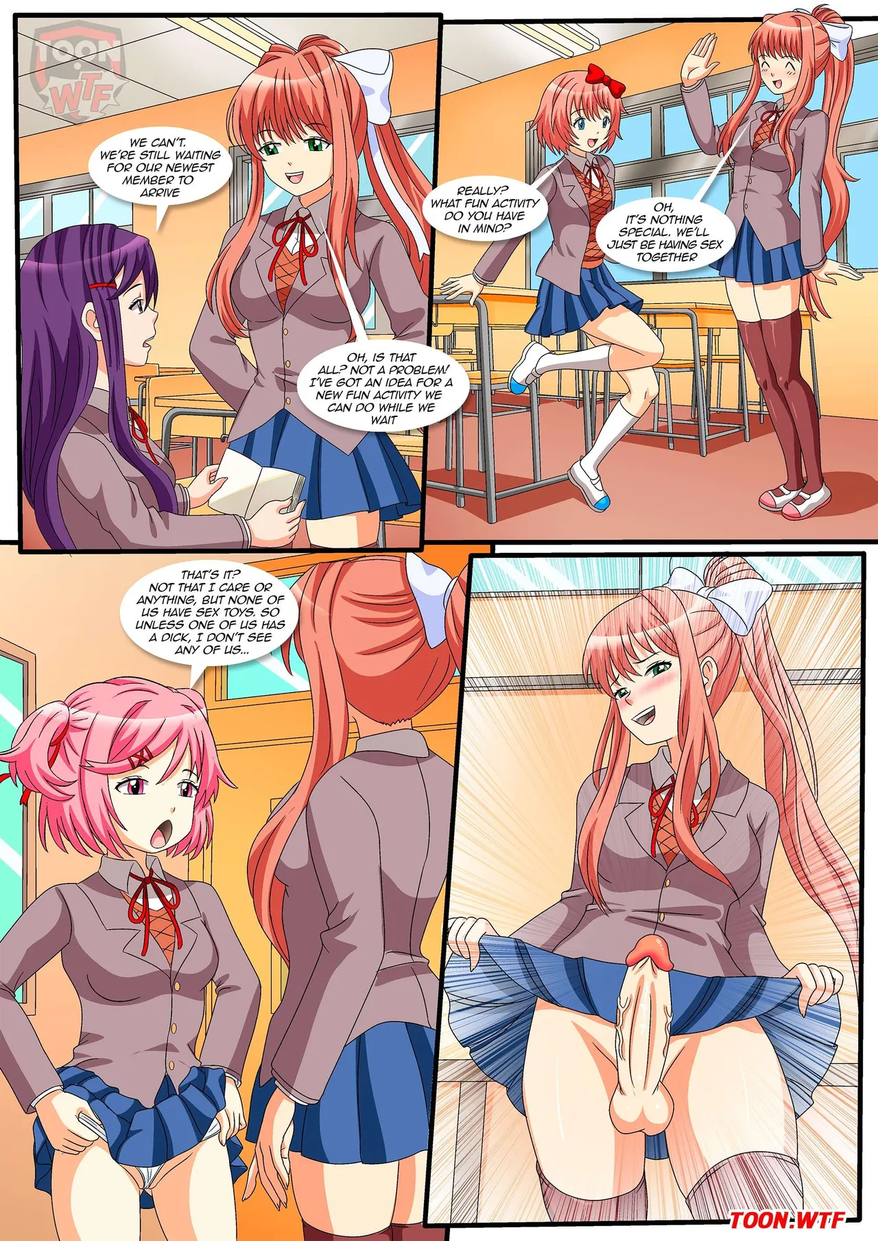 Doki Doki Literature Club with FreeComix Today