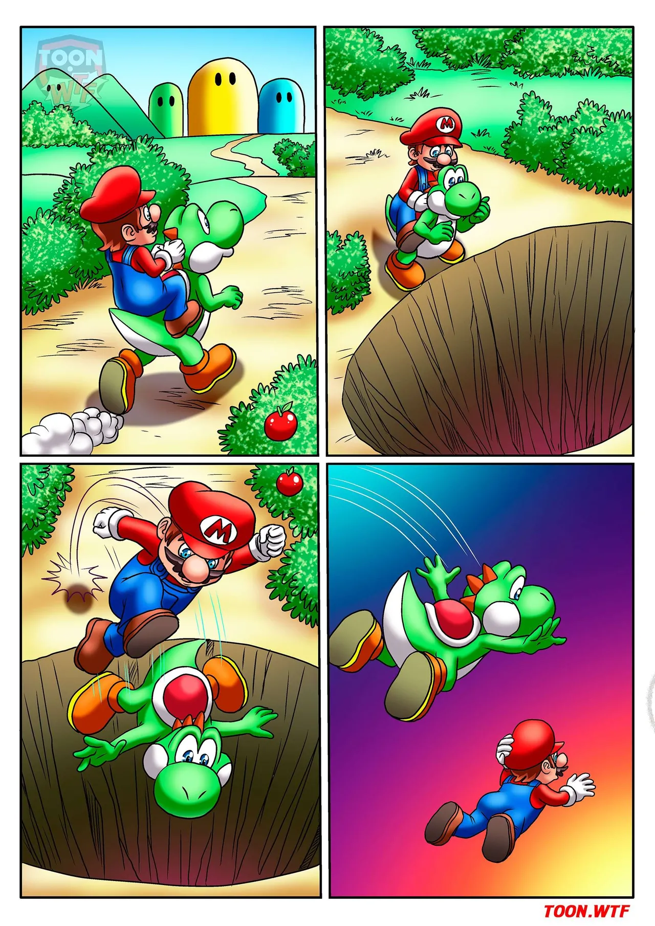 Carnal Castle in Super Mario: A PalComix Adventure