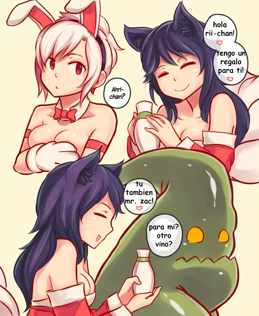 Zac y Riven follando lol Hentai