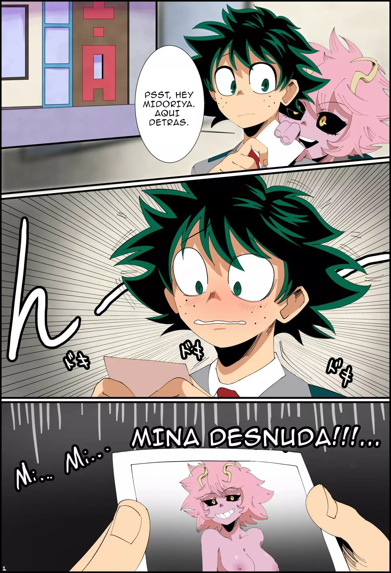 Mina x Izuku Cap 1 – Hentai Comic