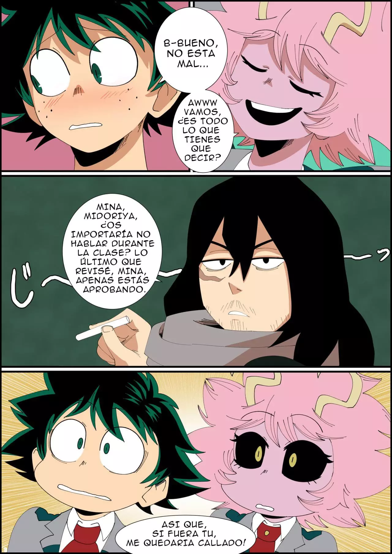 Mina x Izuku Cap 1 – Hentai Comic