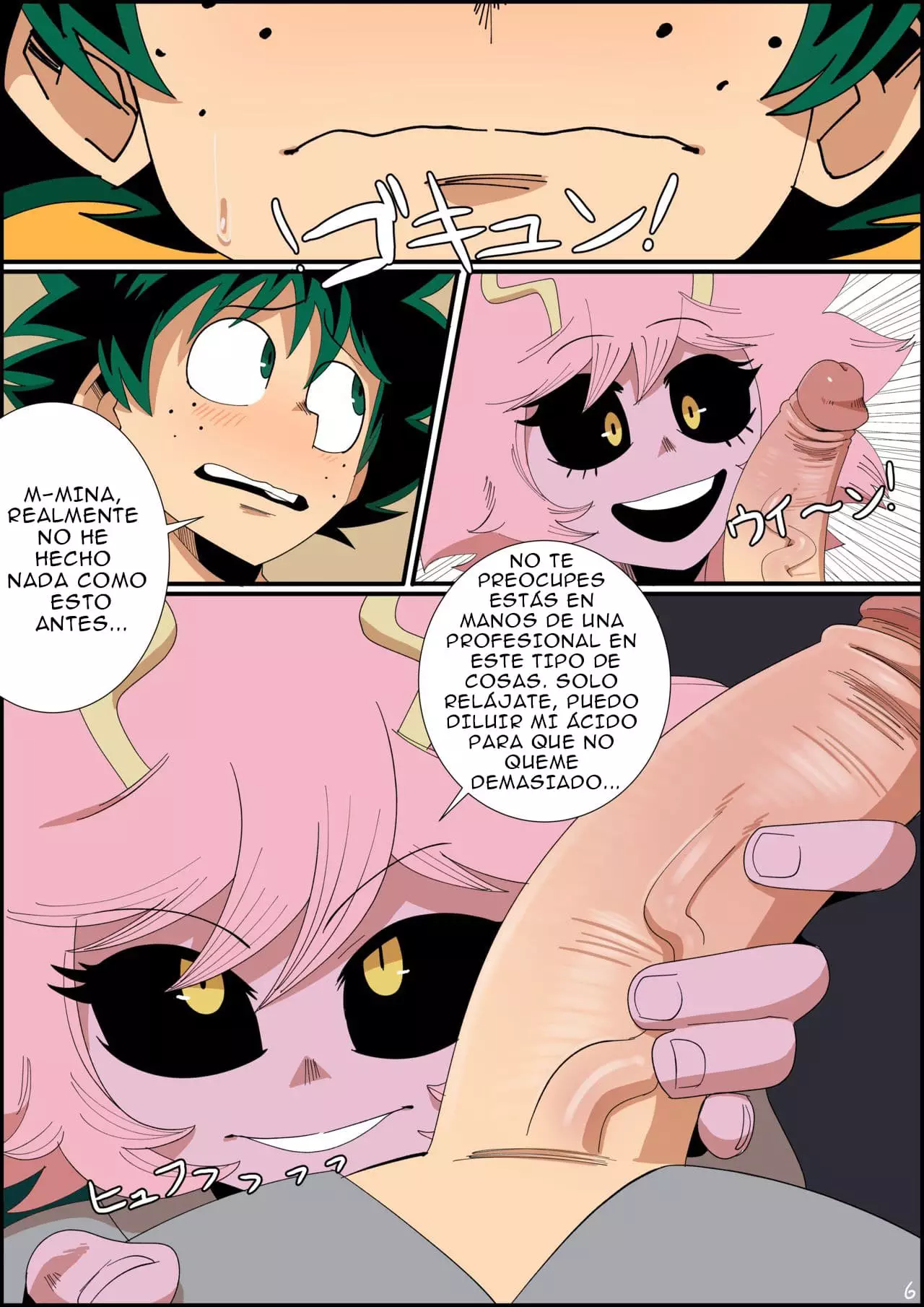 Mina x Izuku Cap 1 – Hentai Comic