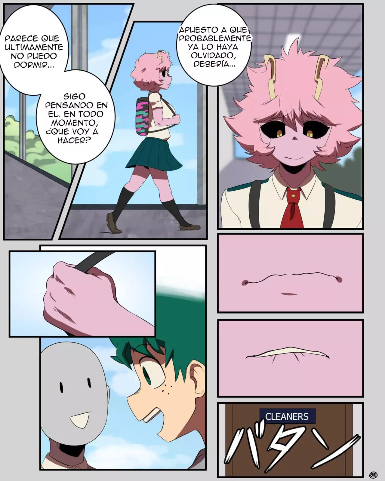 Mina x Izuku Cap 2 – Hentai Comic