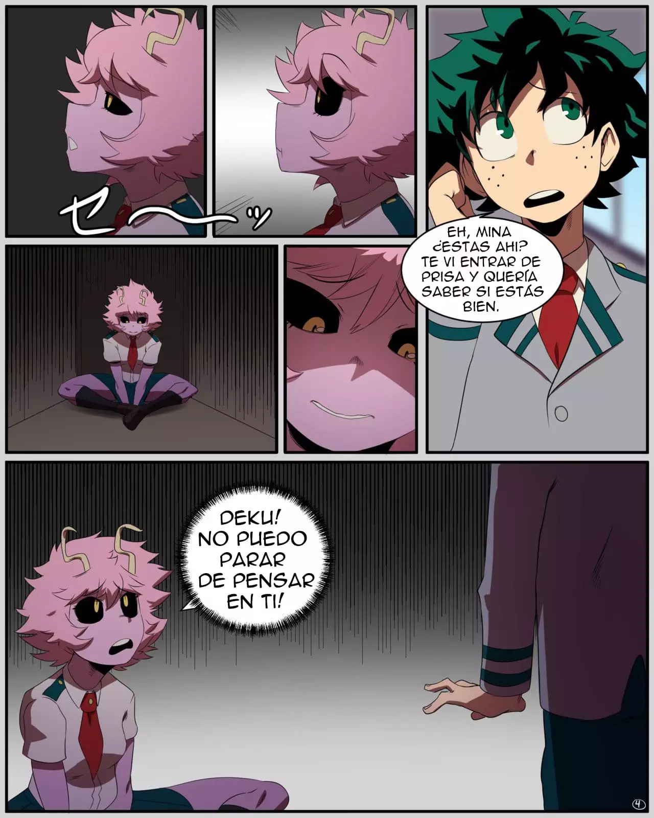 Mina x Izuku Cap 2 – Hentai Comic