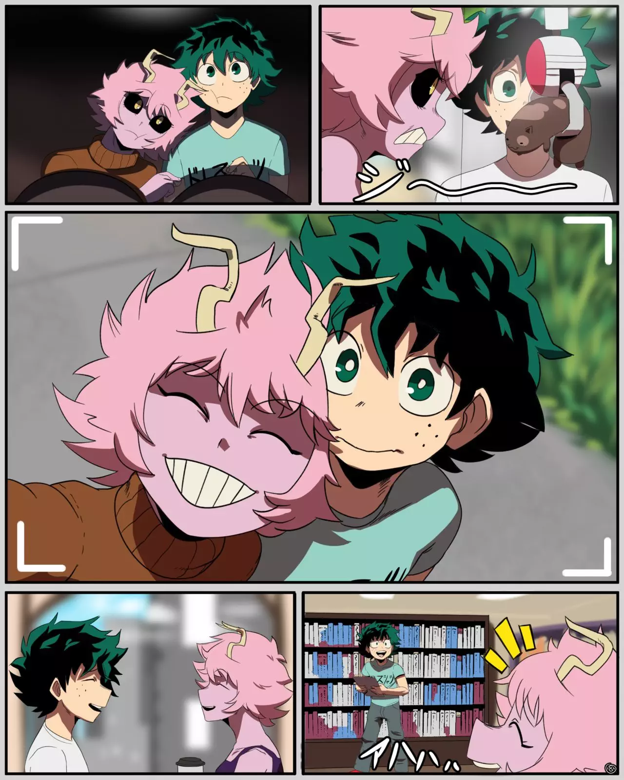 Mina x Izuku Cap 2 – Hentai Comic