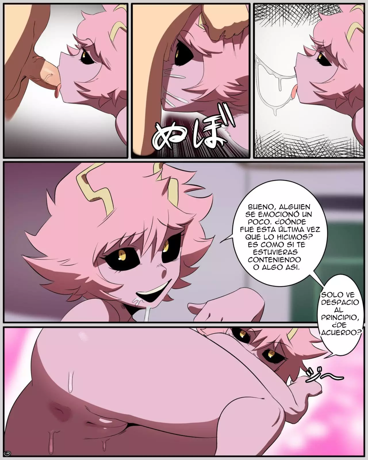 Mina x Izuku Cap 2 – Hentai Comic