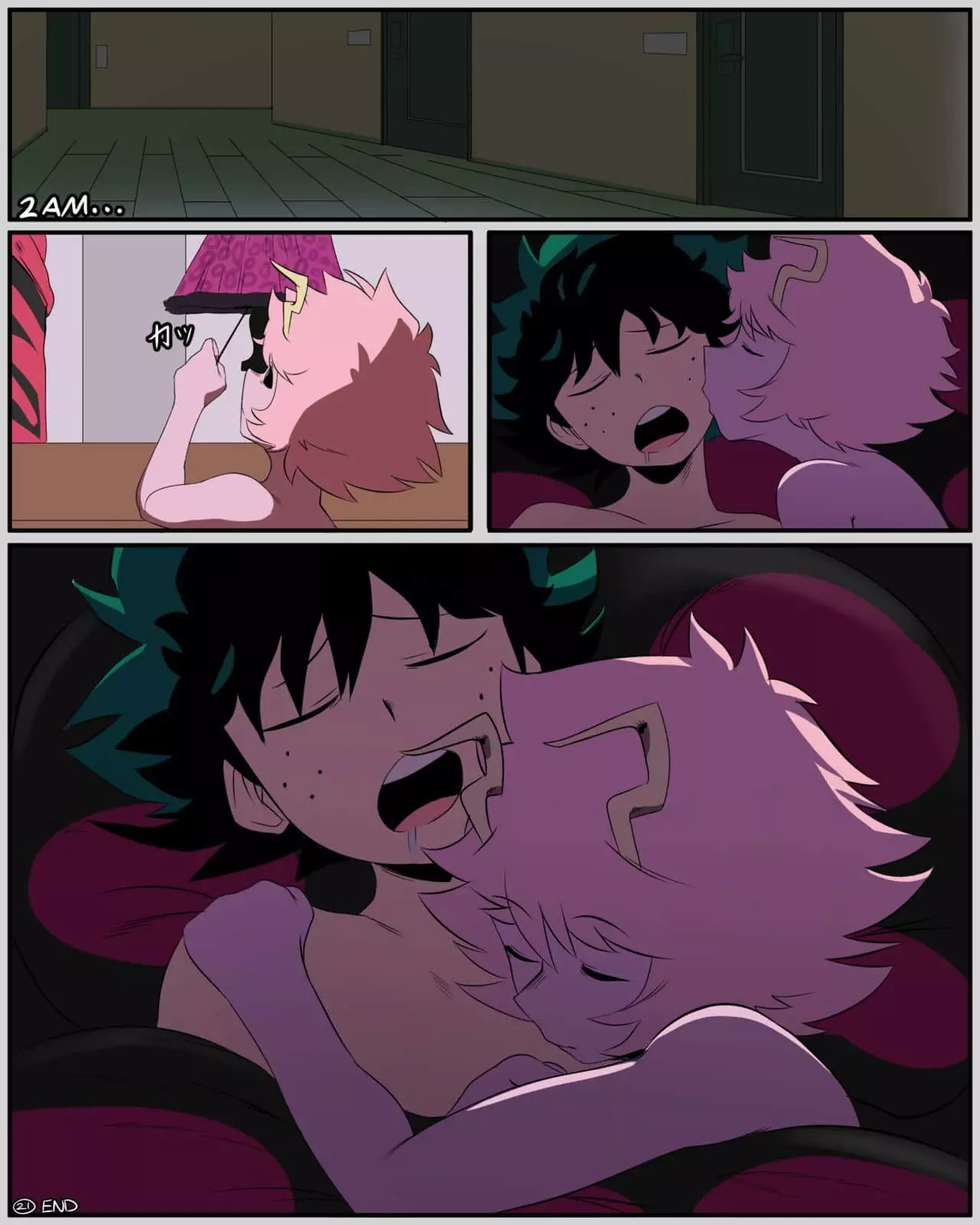 Mina x Izuku Cap 2 – Hentai Comic