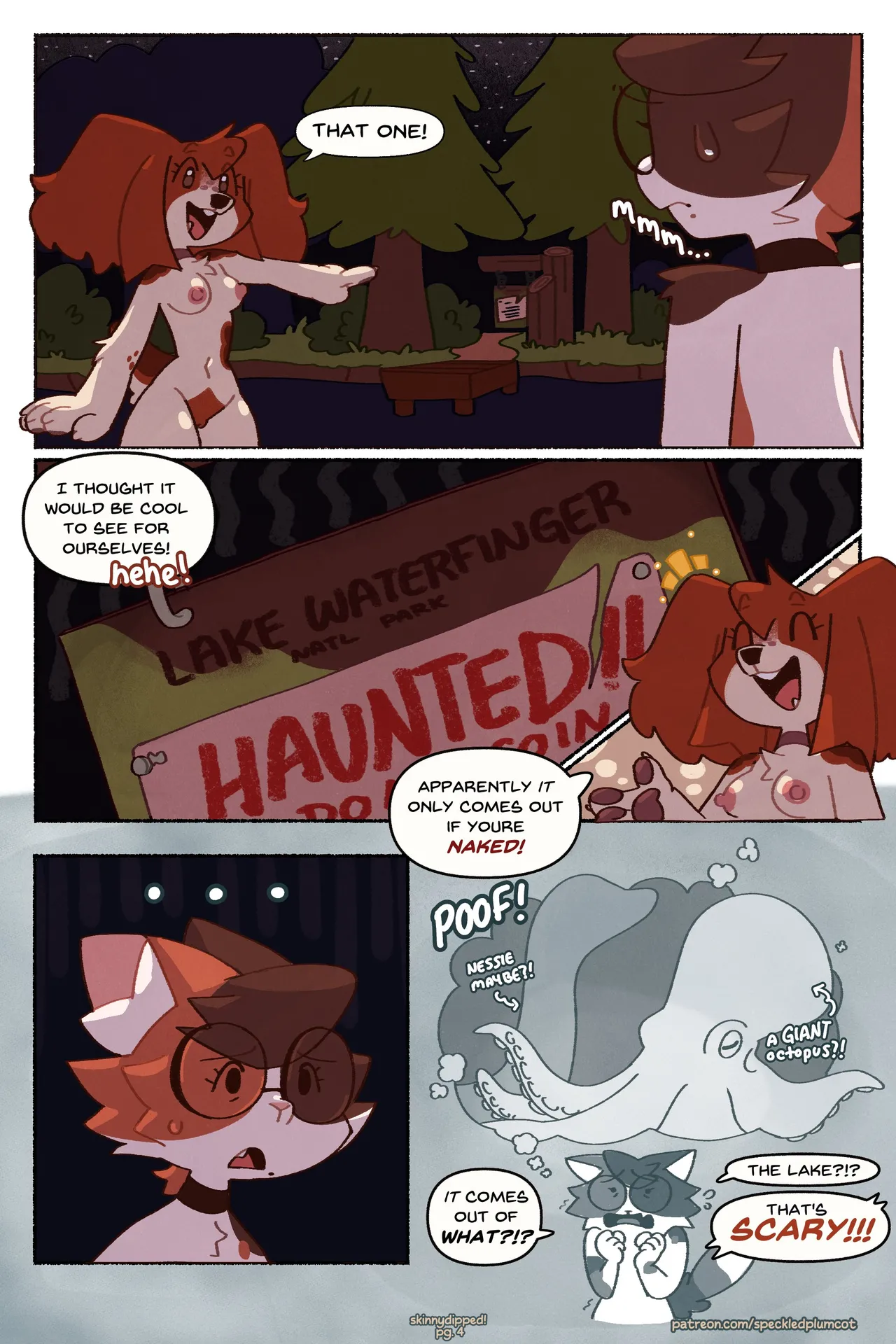 Skinny Dipped! by Puppeypawbs – FreeComix