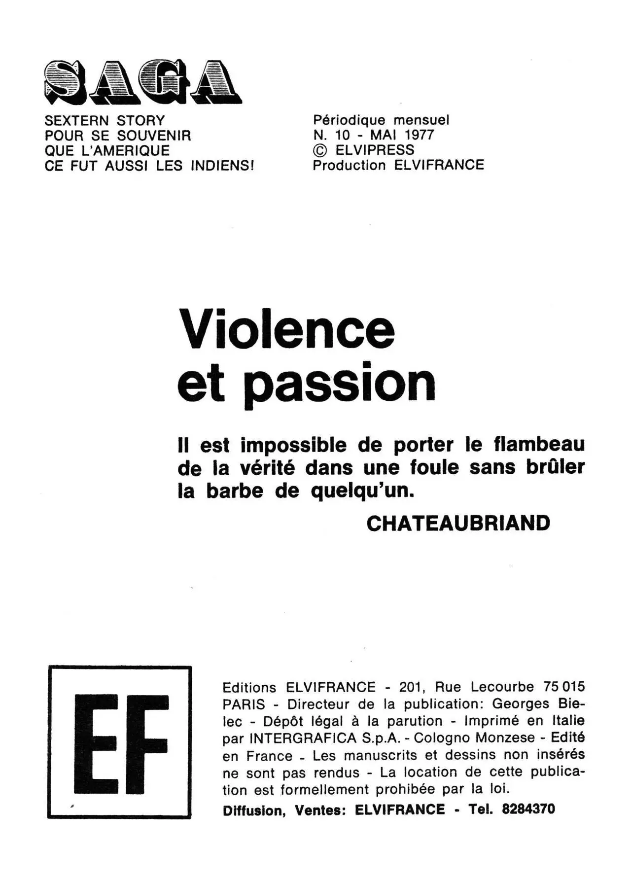 Saga 010 - Violence et passion numero d'image 2