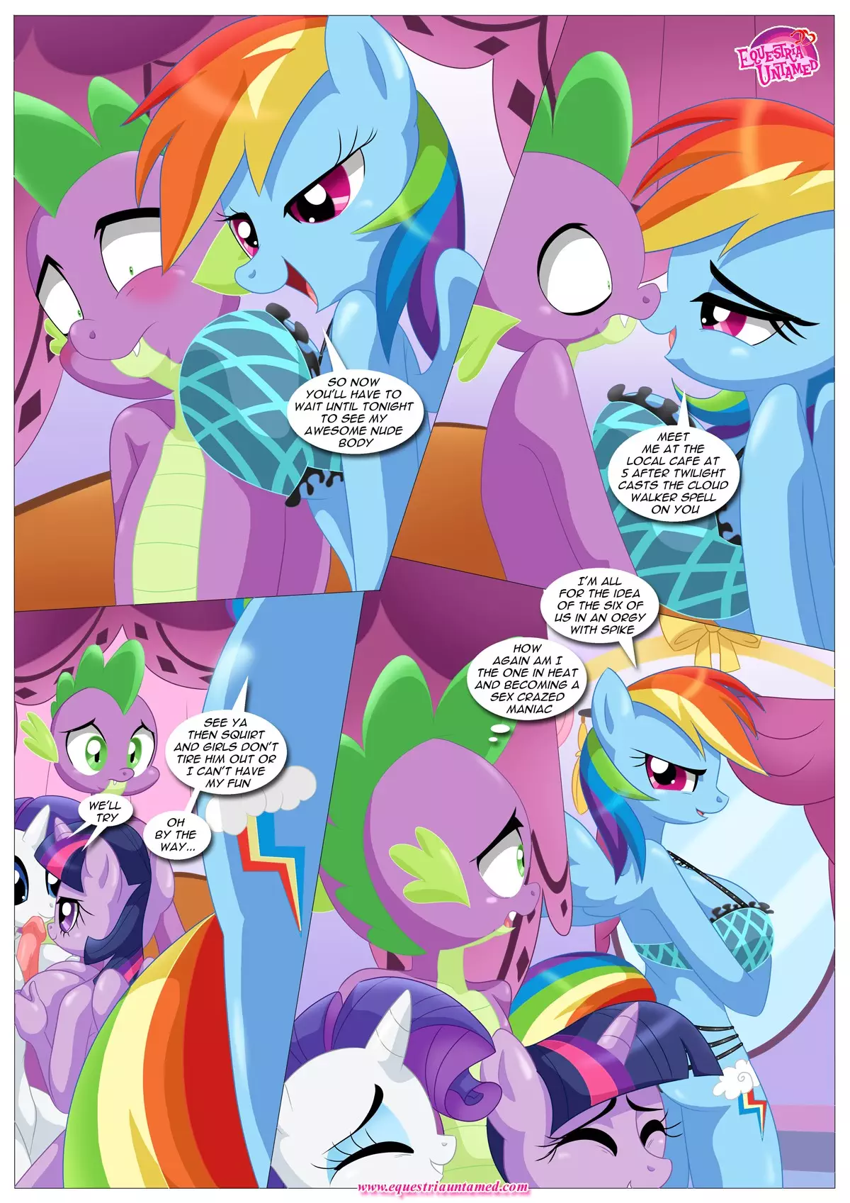 Rainbow Dashs Game Of Extreme Pda 13