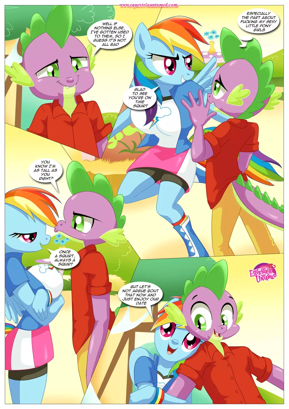 Rainbow Dashs Game Of Extreme Pda 19