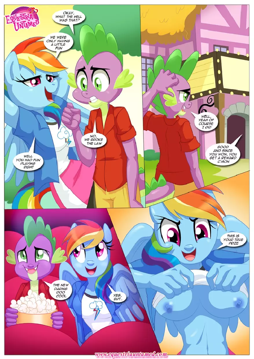 Rainbow Dashs Game Of Extreme Pda 28