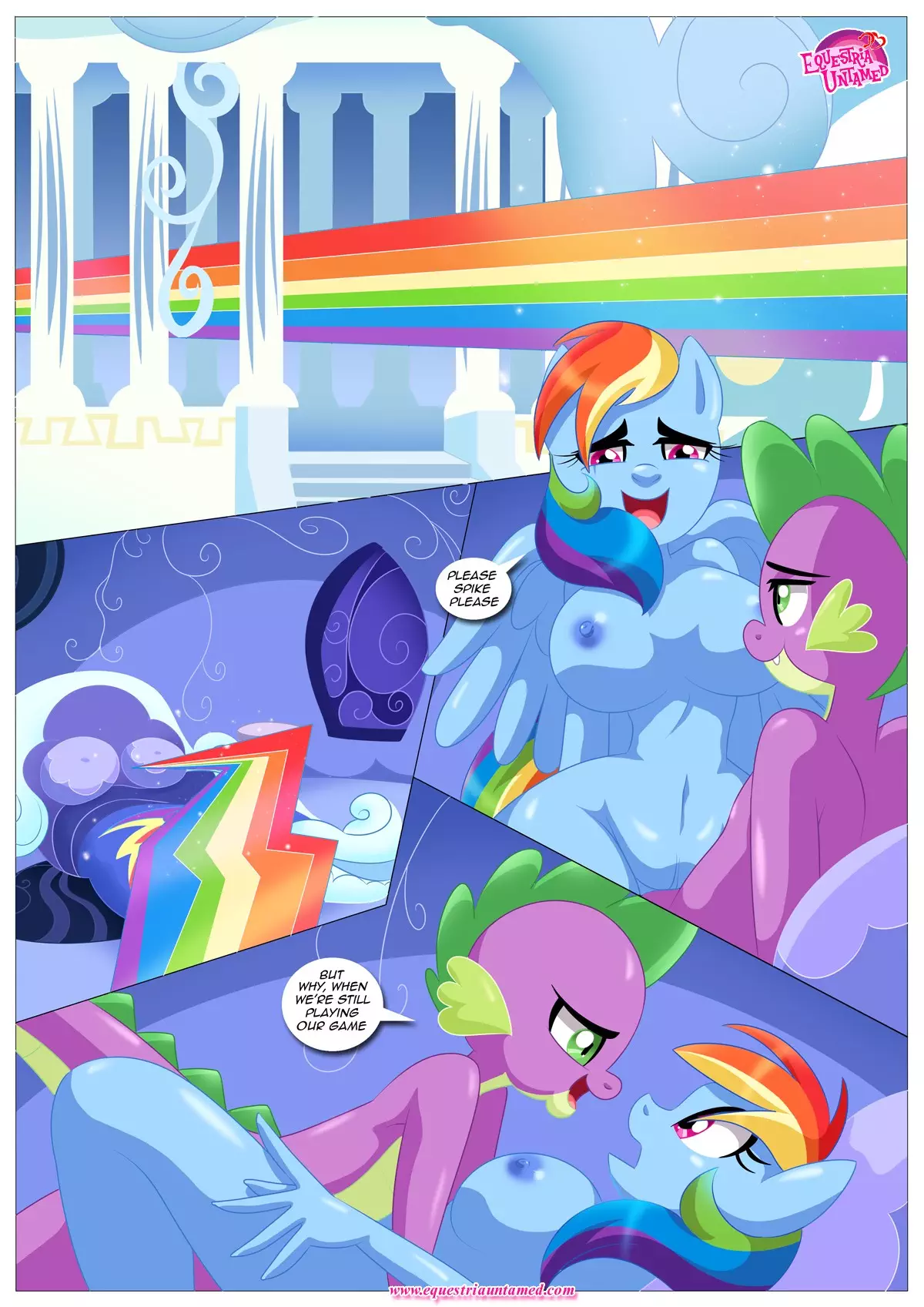 Rainbow Dashs Game Of Extreme Pda 33