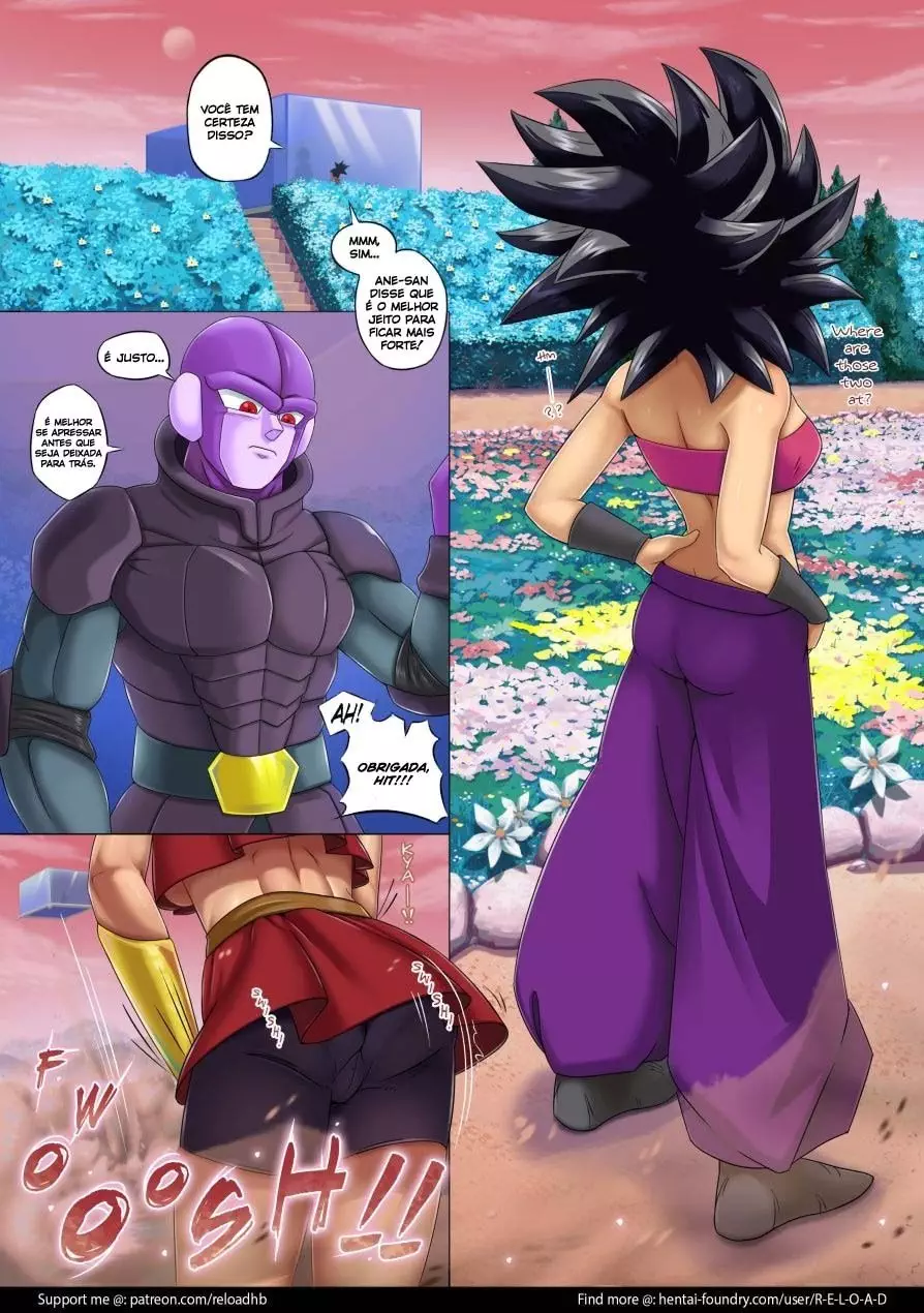 Arrombando o cuzinho da Kefla e Caulifla