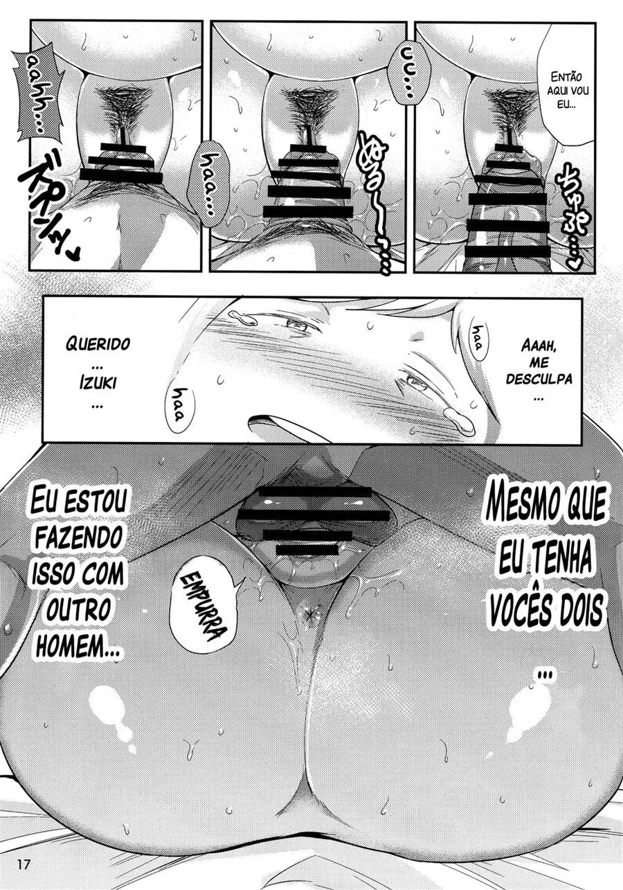 Hero no Okaa-san fazendo sexo e gozando