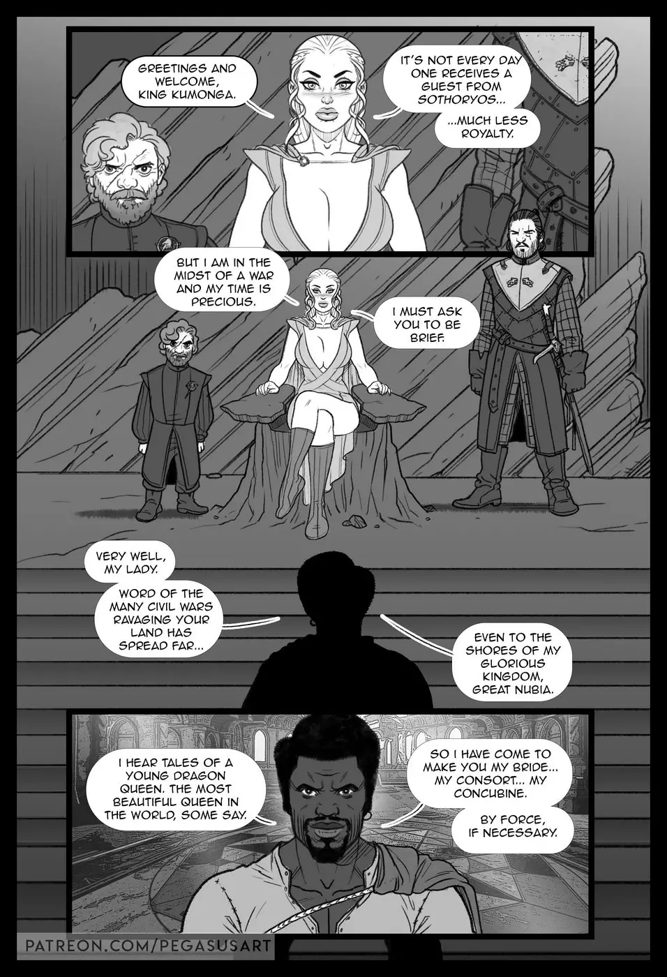 Game of Thrones – Blacked