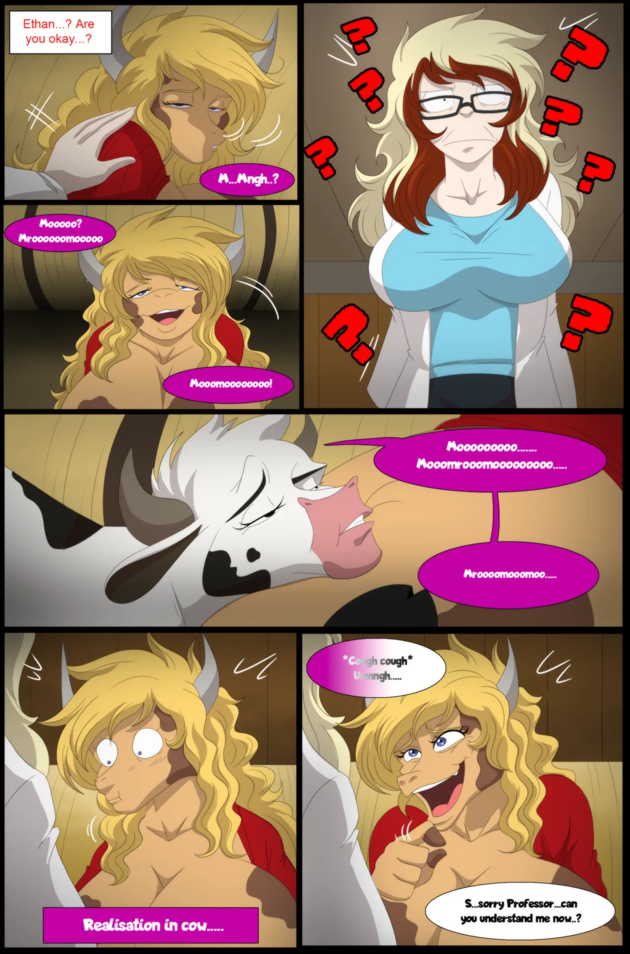 A ‘Cow’astrophic Predicament TG/TF