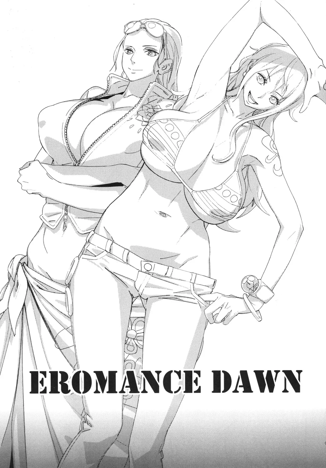 Eromance Dawn. В цвете страница комикса 1