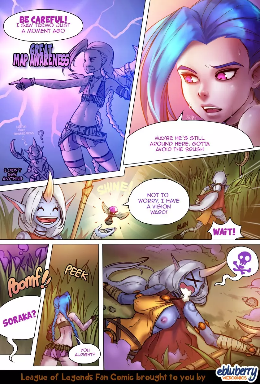 Jinx x Teemo