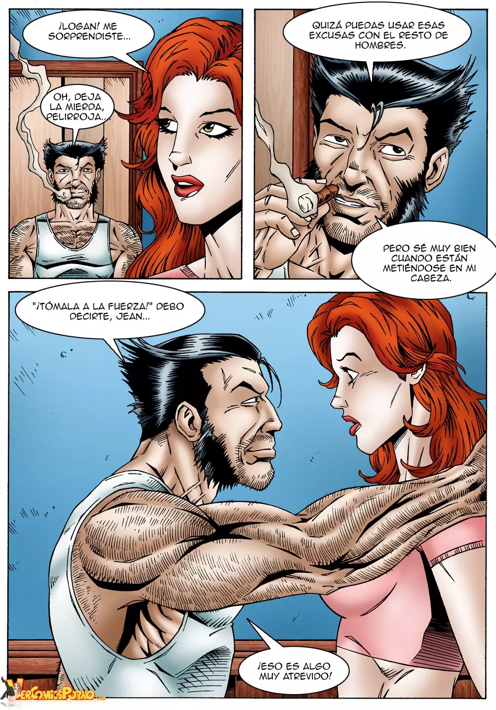 Xmen xxx Logan Jean Grey follando