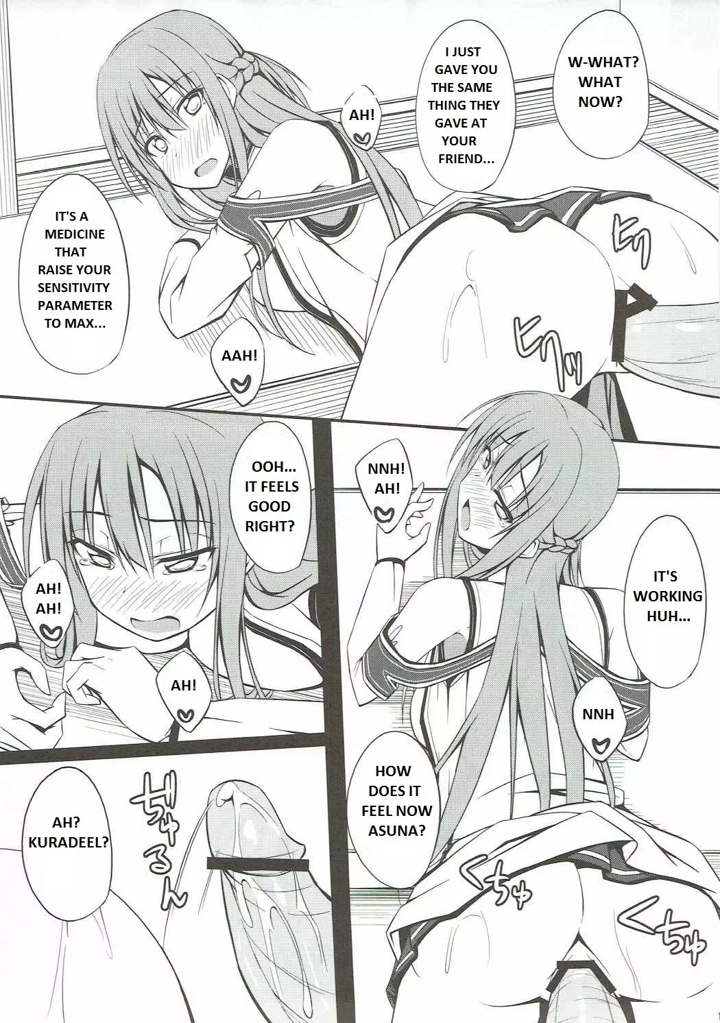 Slave Asuna Online 14