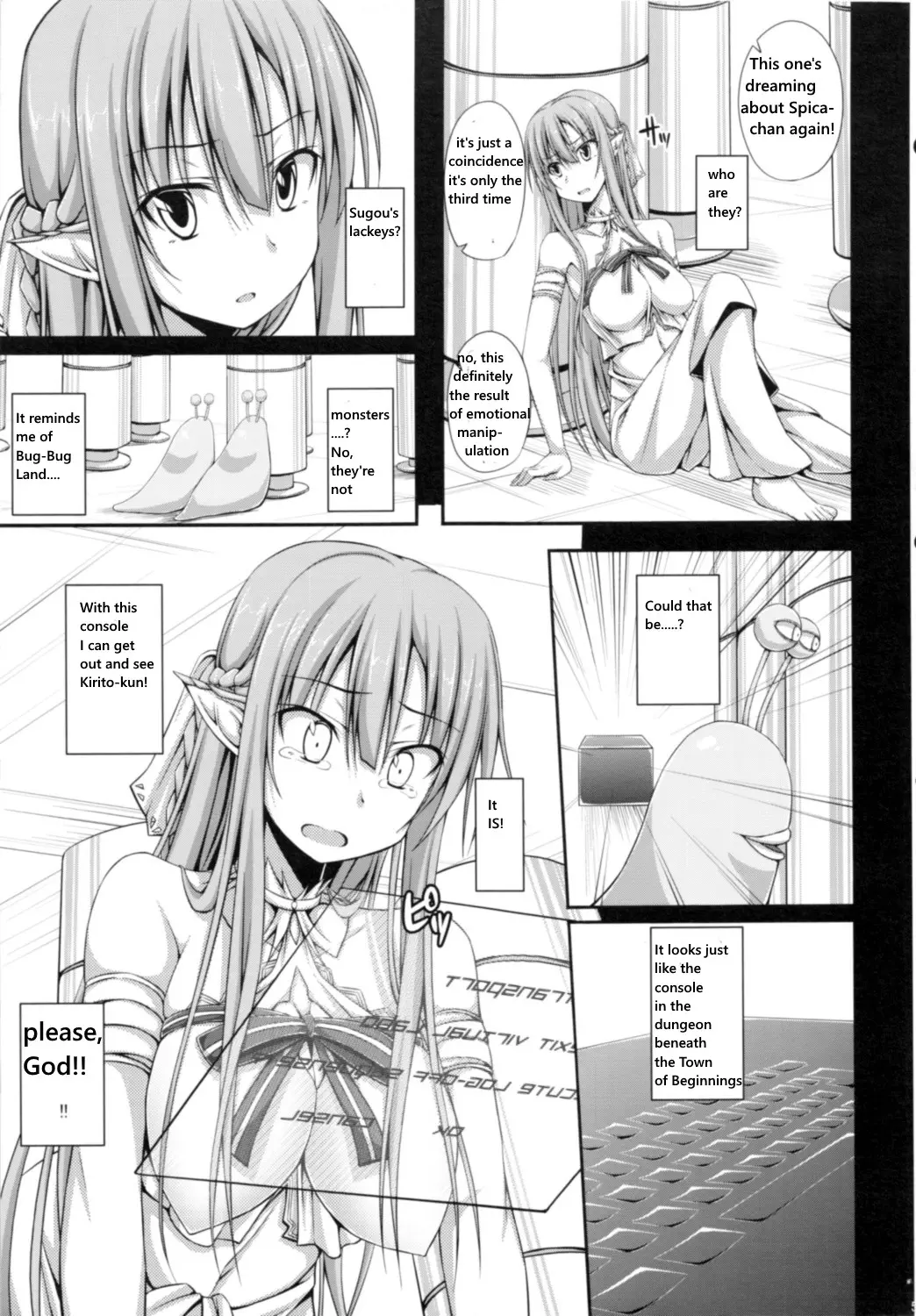 Slave Asuna Online 2 04