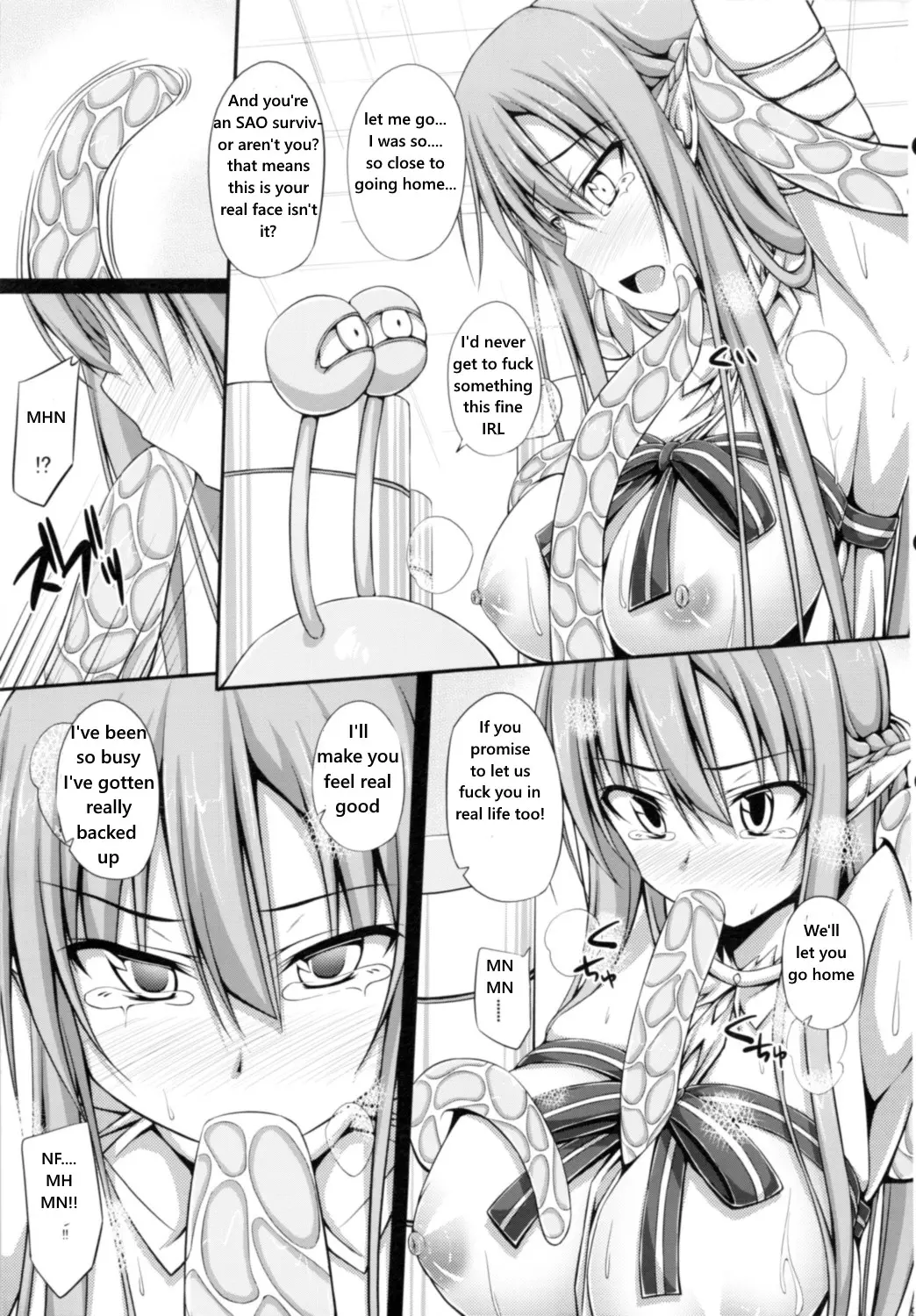 Slave Asuna Online 2 08