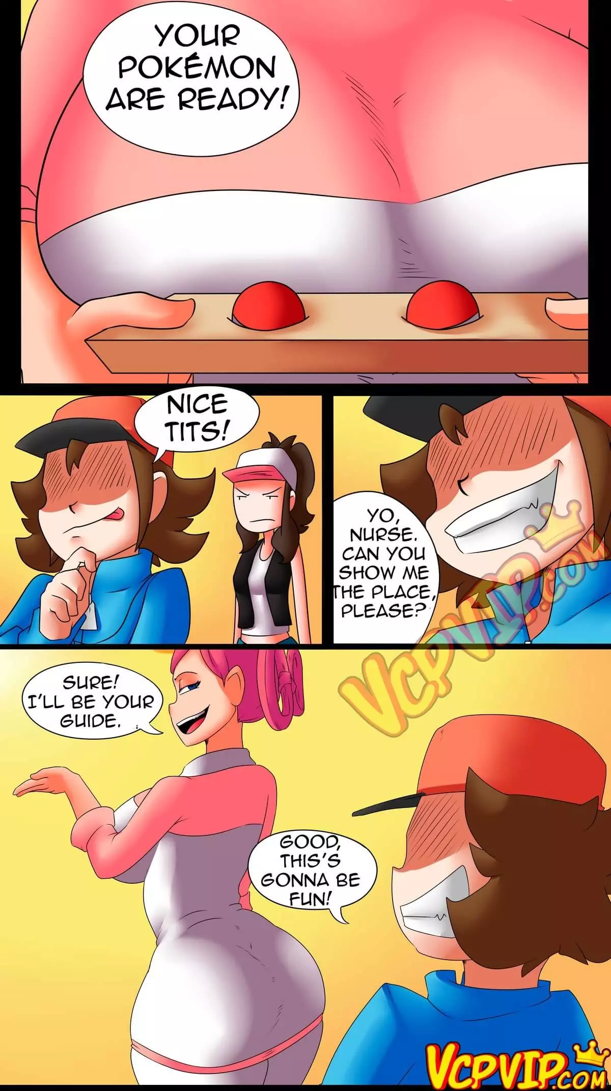 Pokemaster Vcp Porn Comic 11