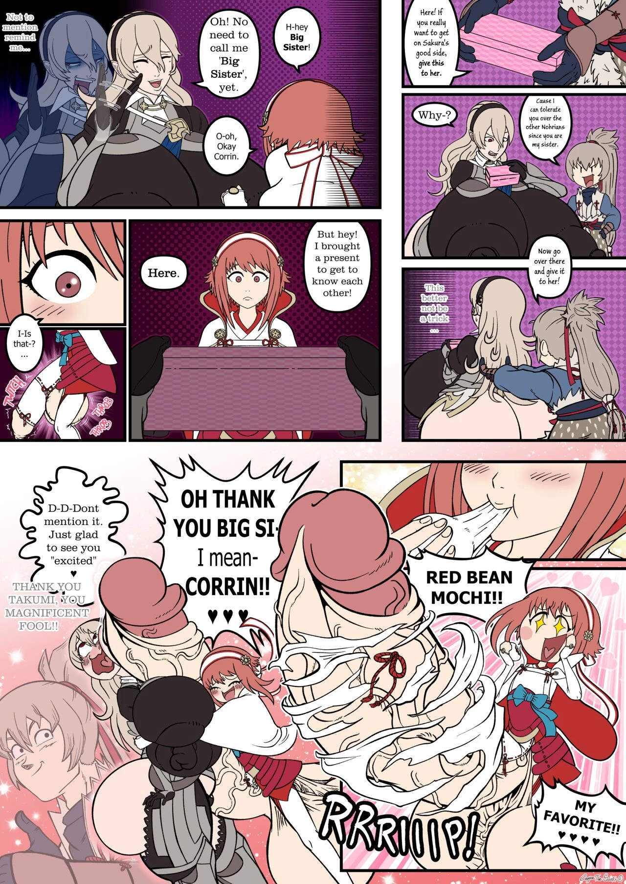 Birthright, but if Sakura had a Huge Shlong and the Hoshidans dont pay attention to it image number 4