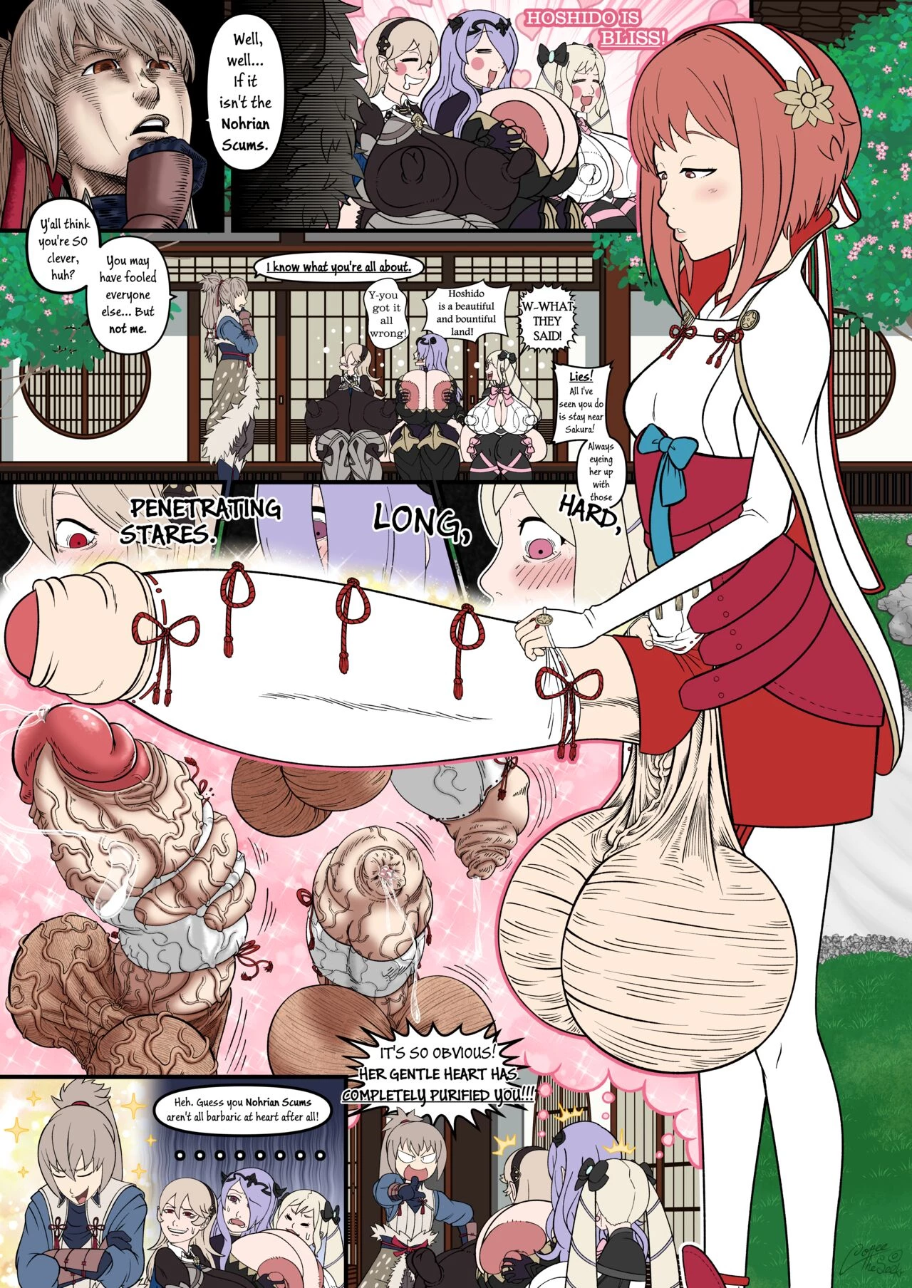 Birthright, but if Sakura had a Huge Shlong and the Hoshidans dont pay attention to it image number 3