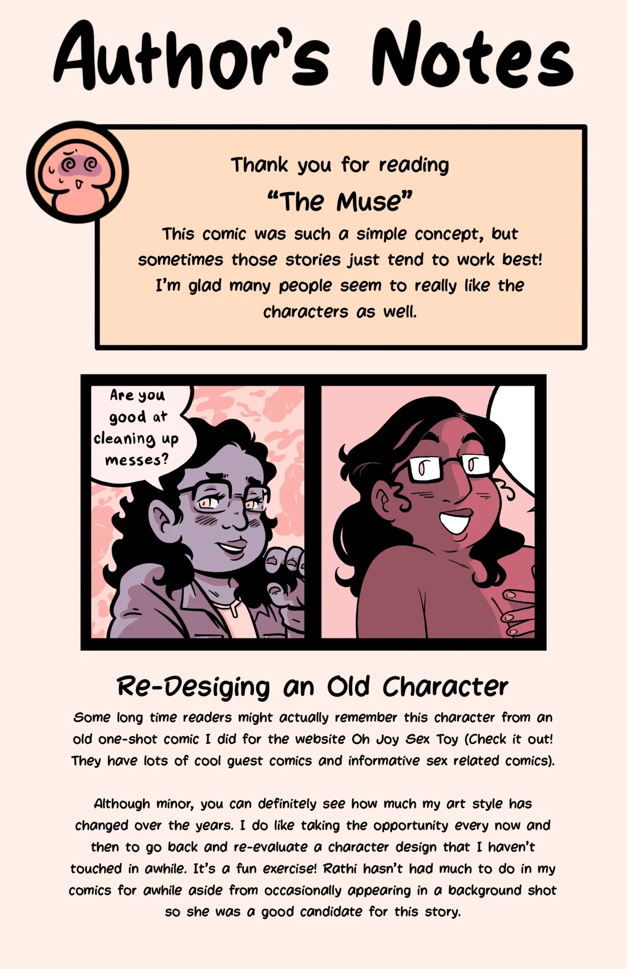 The Muse by BonerBob – A FreeComix Adventure